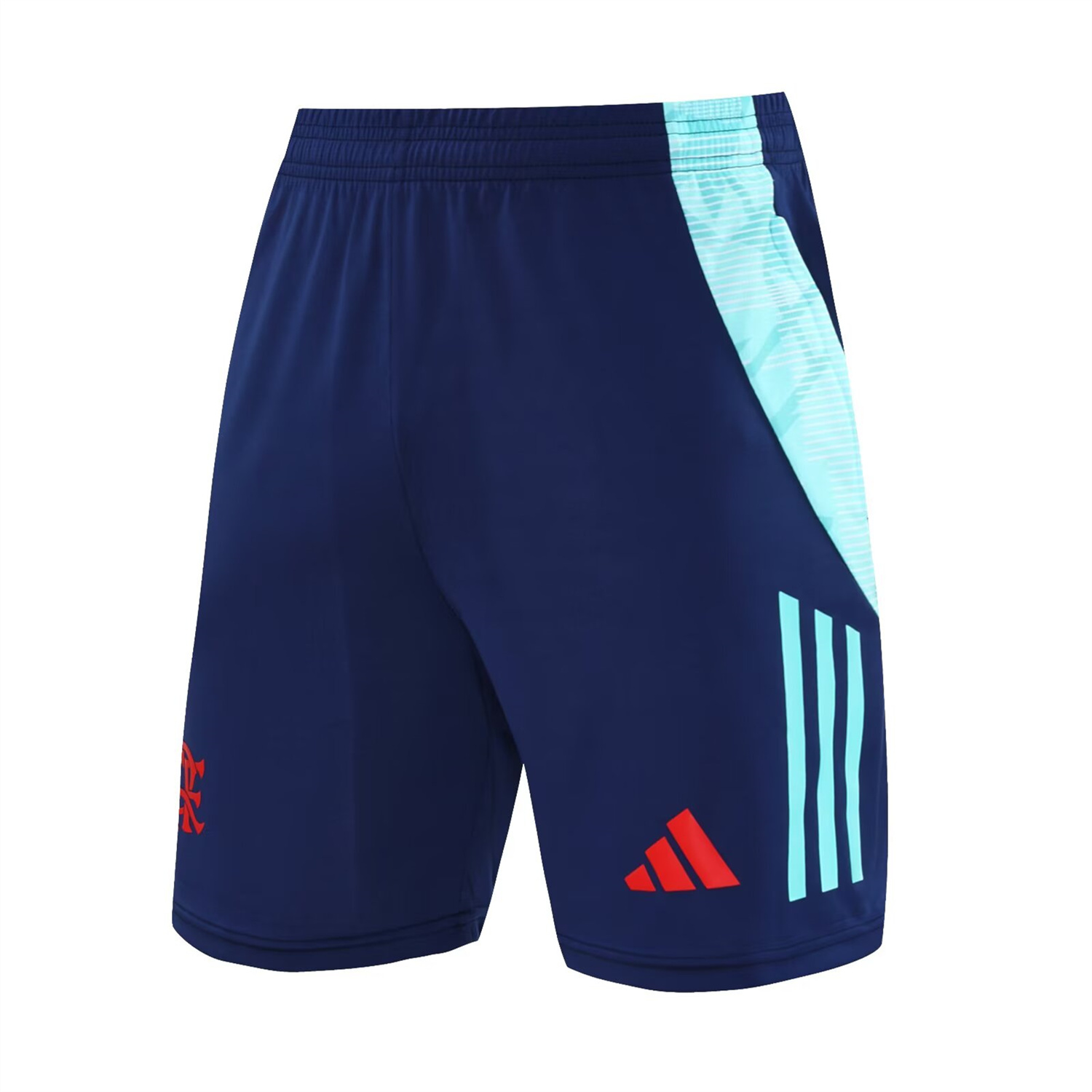 TKH-turbokithub-Flamengo 25-26 Short-Sleeve Kids Training Set - Royal Blue With Royal Blue