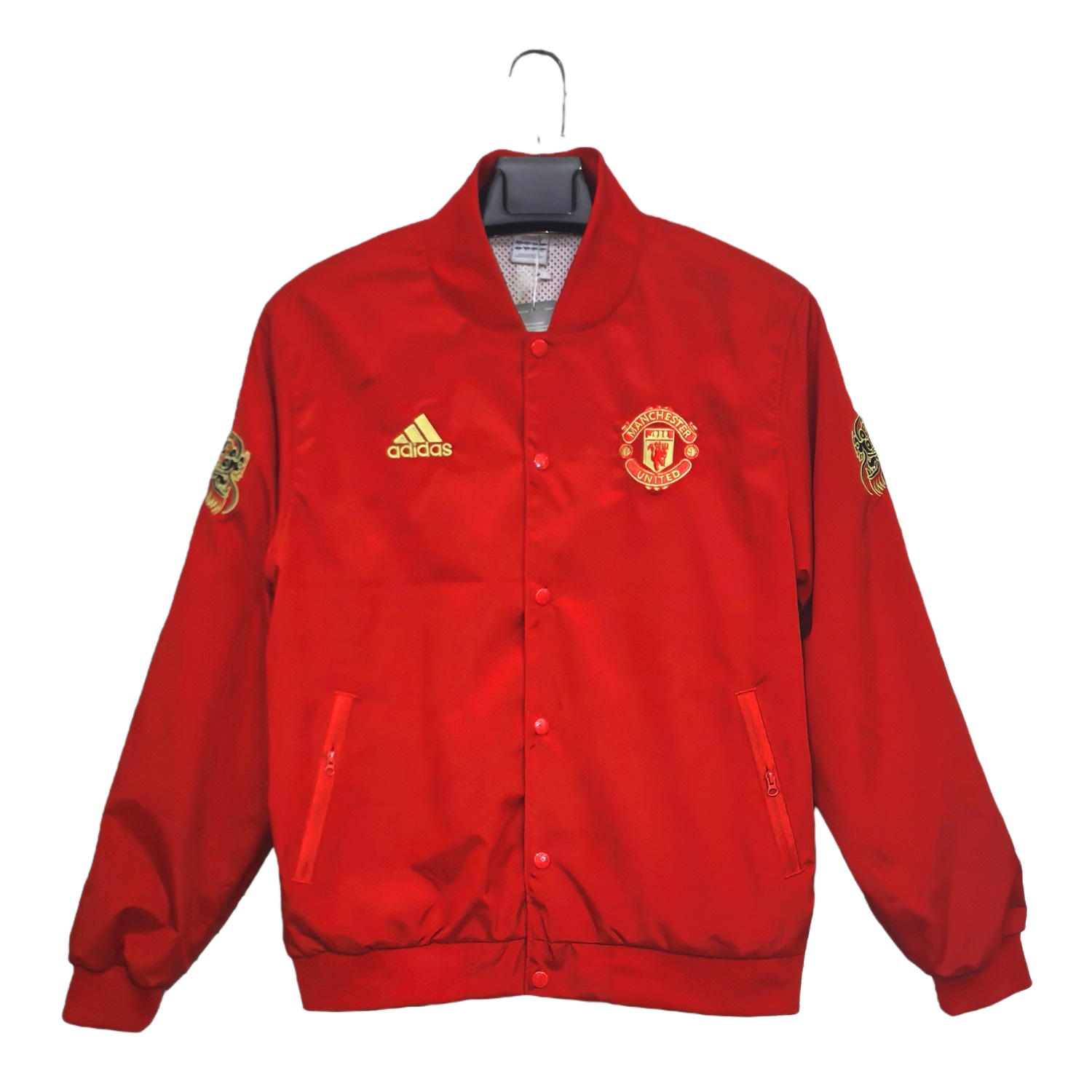 TKH-turbokithub-Retro Manchester United 2019-20 Red Windbreaker Jacket