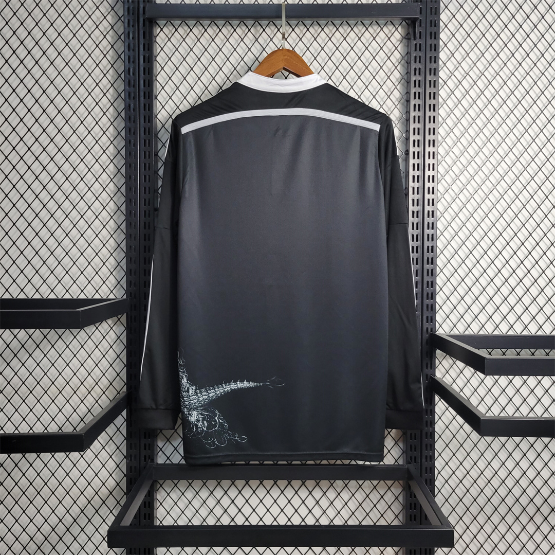 TKH-turbokithub-Retro Real Madrid 14-15 Third Long Sleeve Jersey