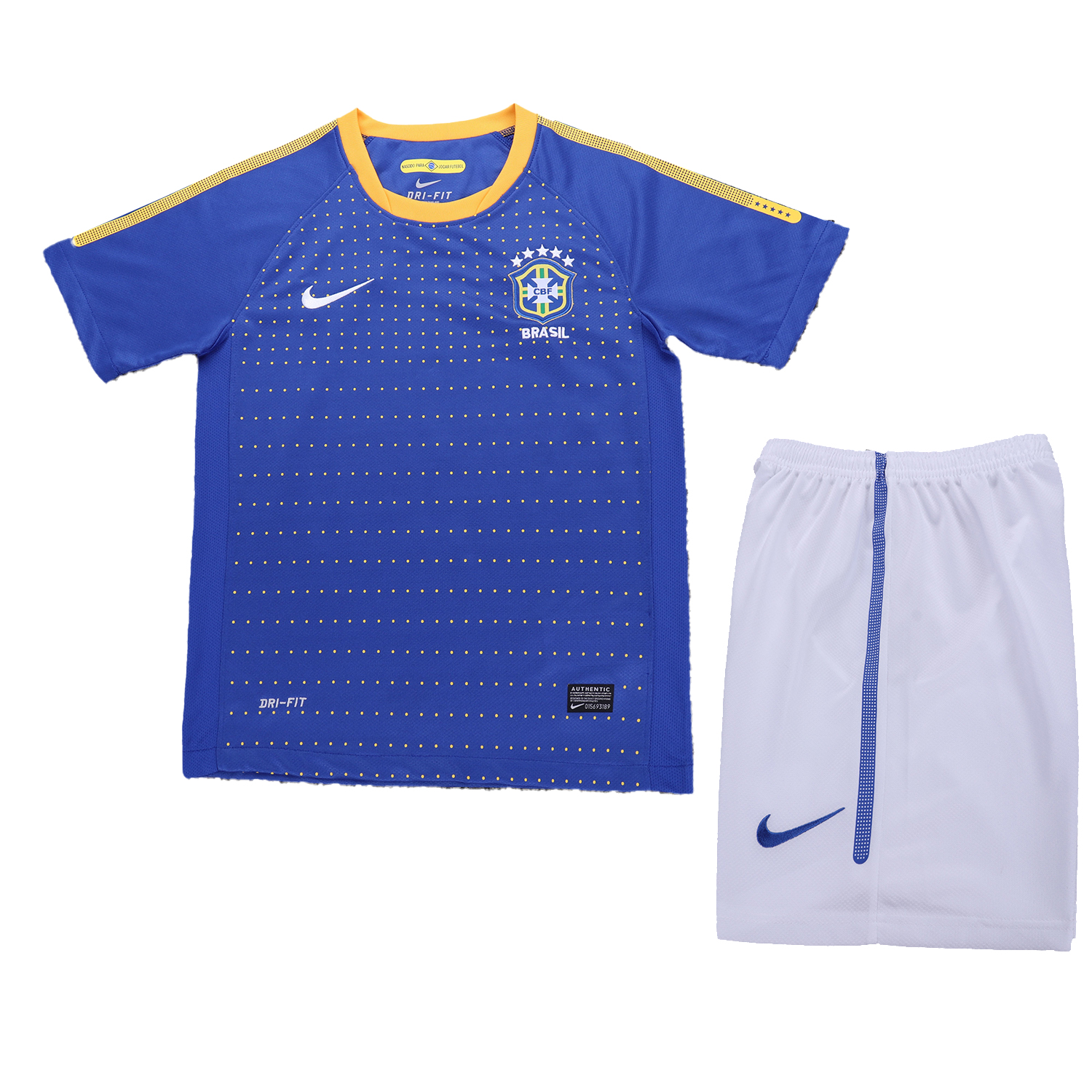 TKH-turbokithub-Retro Brazil 2010 Away Kids Kit