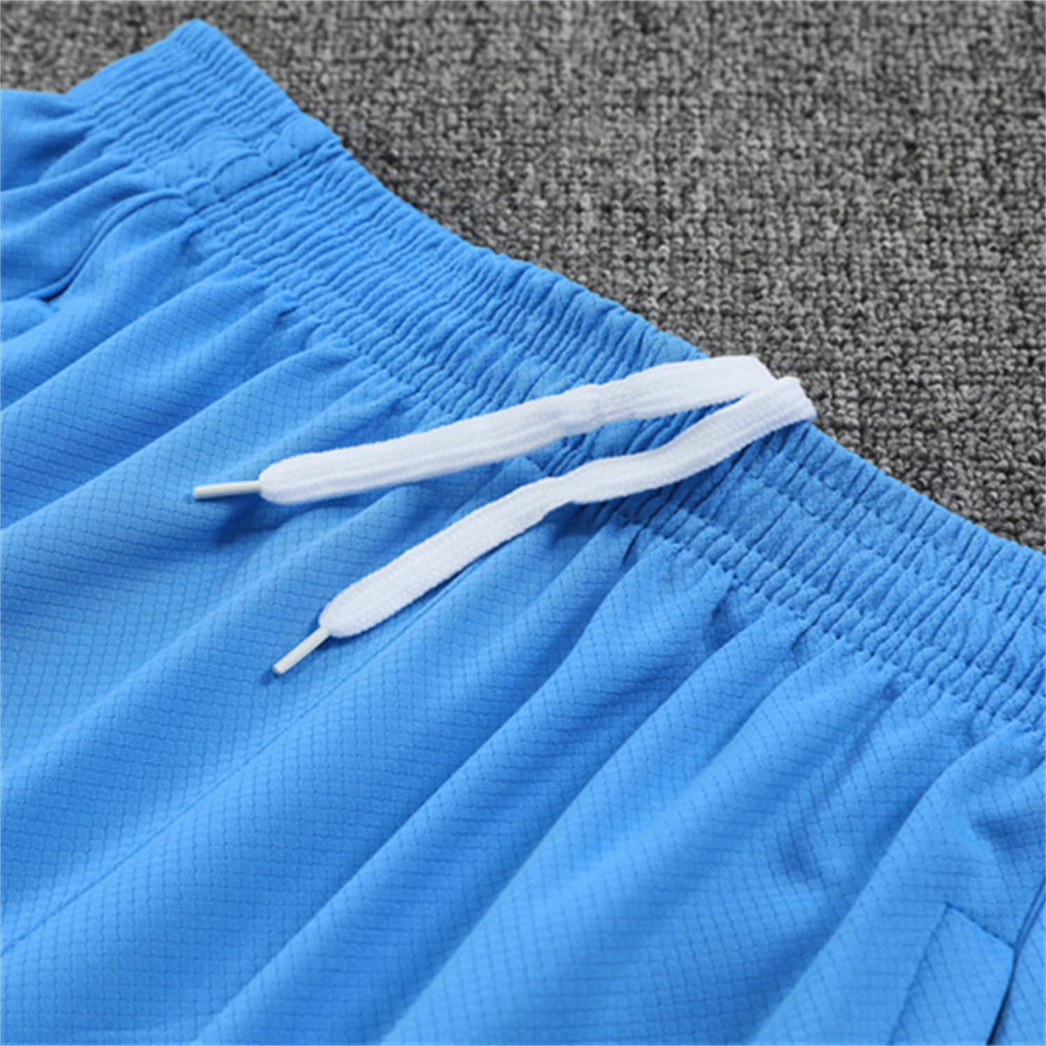 TKH-turbokithub-Real Madrid 25-26 Kids Short-Sleeve Training Set - Sky Blue Top and Sky Blue Shorts