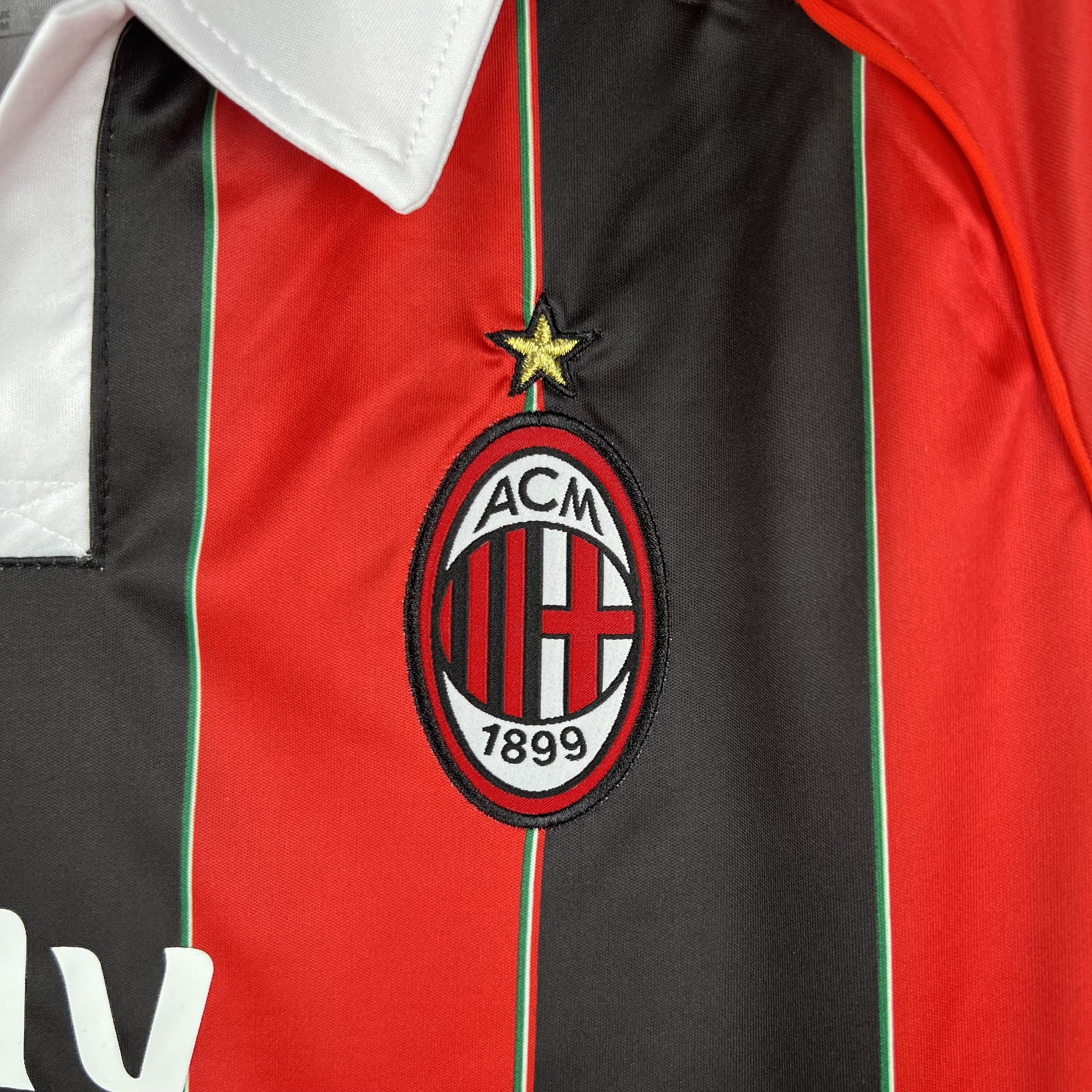 TKH-turbokithub-Retro AC Milan 2012-13 Home Stadium Jersey