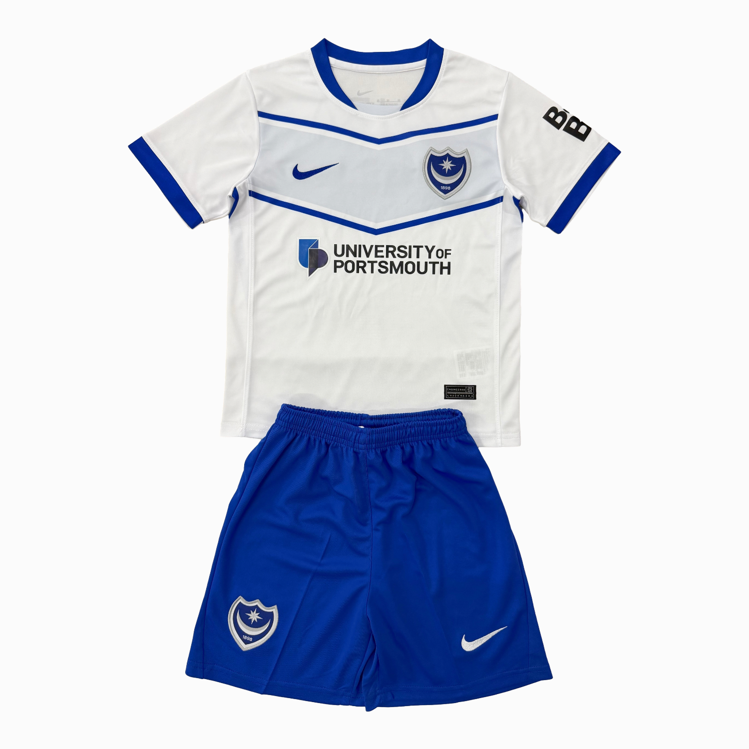 TKH-turbokithub-Portsmouth 25-26 Away Men's Adult Jersey Set - Fans Version