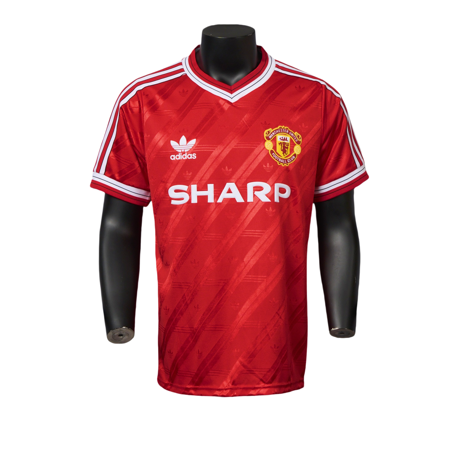 TKH-turbokithub-Retro Manchester United 1986-88 Home Remake Jersey - Player Version