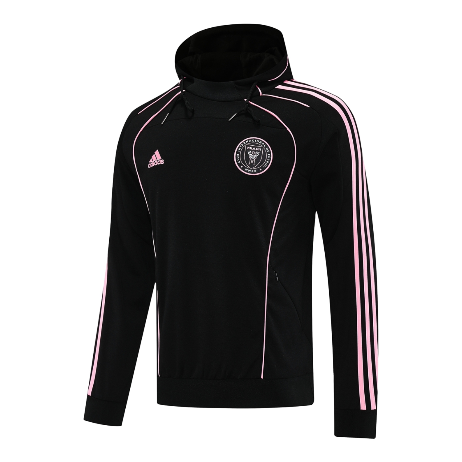 TKH-turbokithub-INT M.A.M 25-26 Long Sleeves Training Hoodie Set - Black Hoodie + Pants