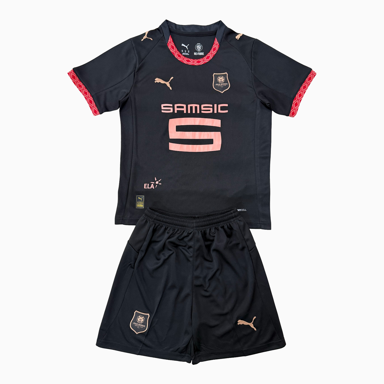 TKH-turbokithub-Stade Rennais 25-26 Third Kids Kit