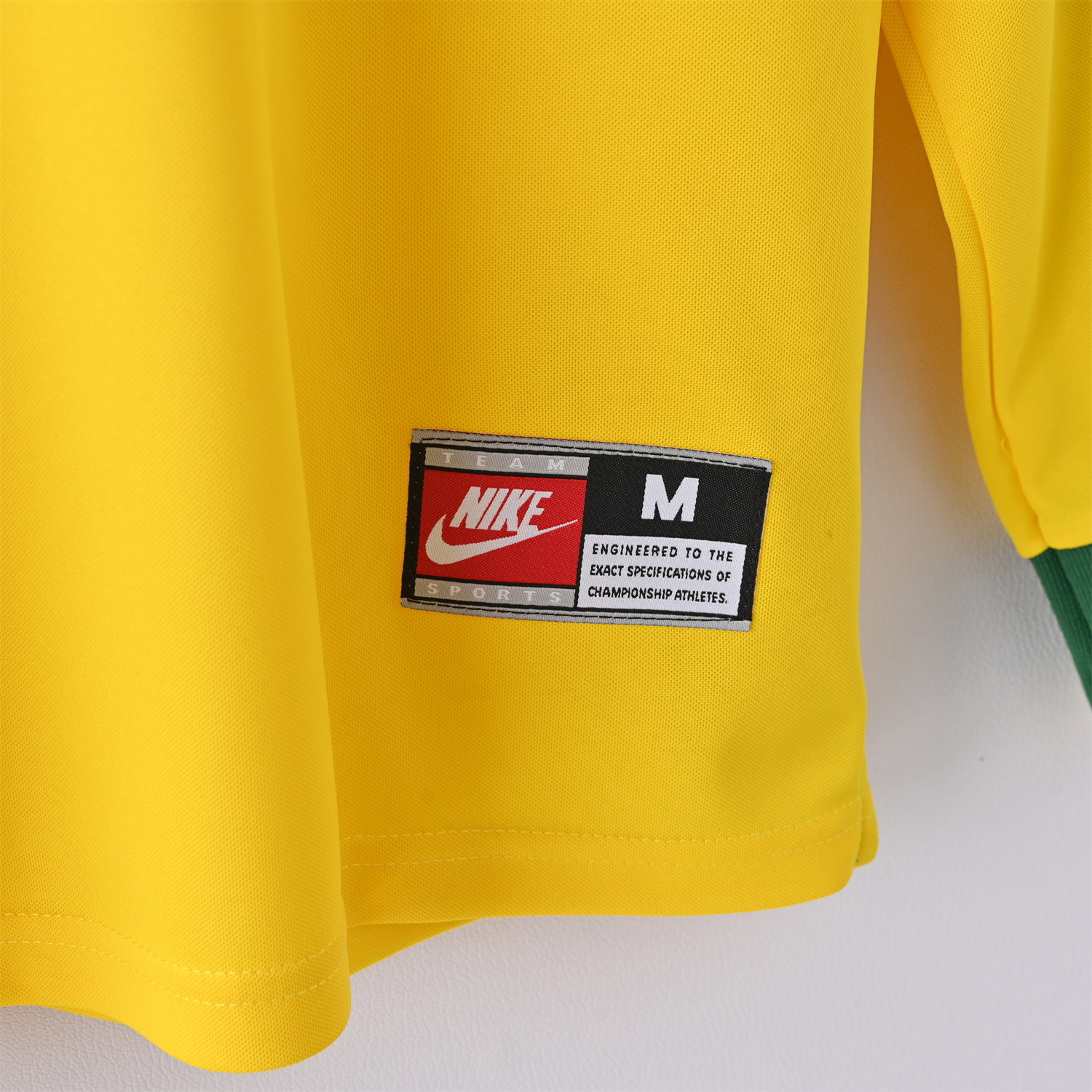 TKH-turbokithub-Retro Brazil 1998 Home Long Sleeves Jersey