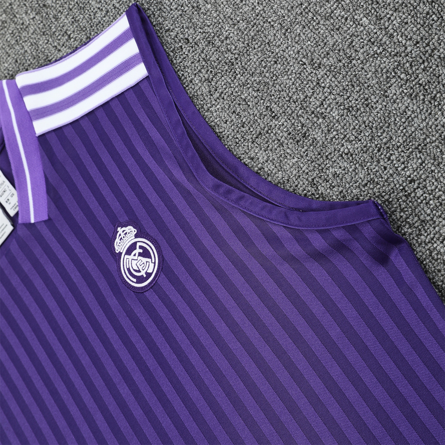 TKH-turbokithub-Real Madrid 25-26 Vest Training Set - Pure Purple Vest & Purple Shorts