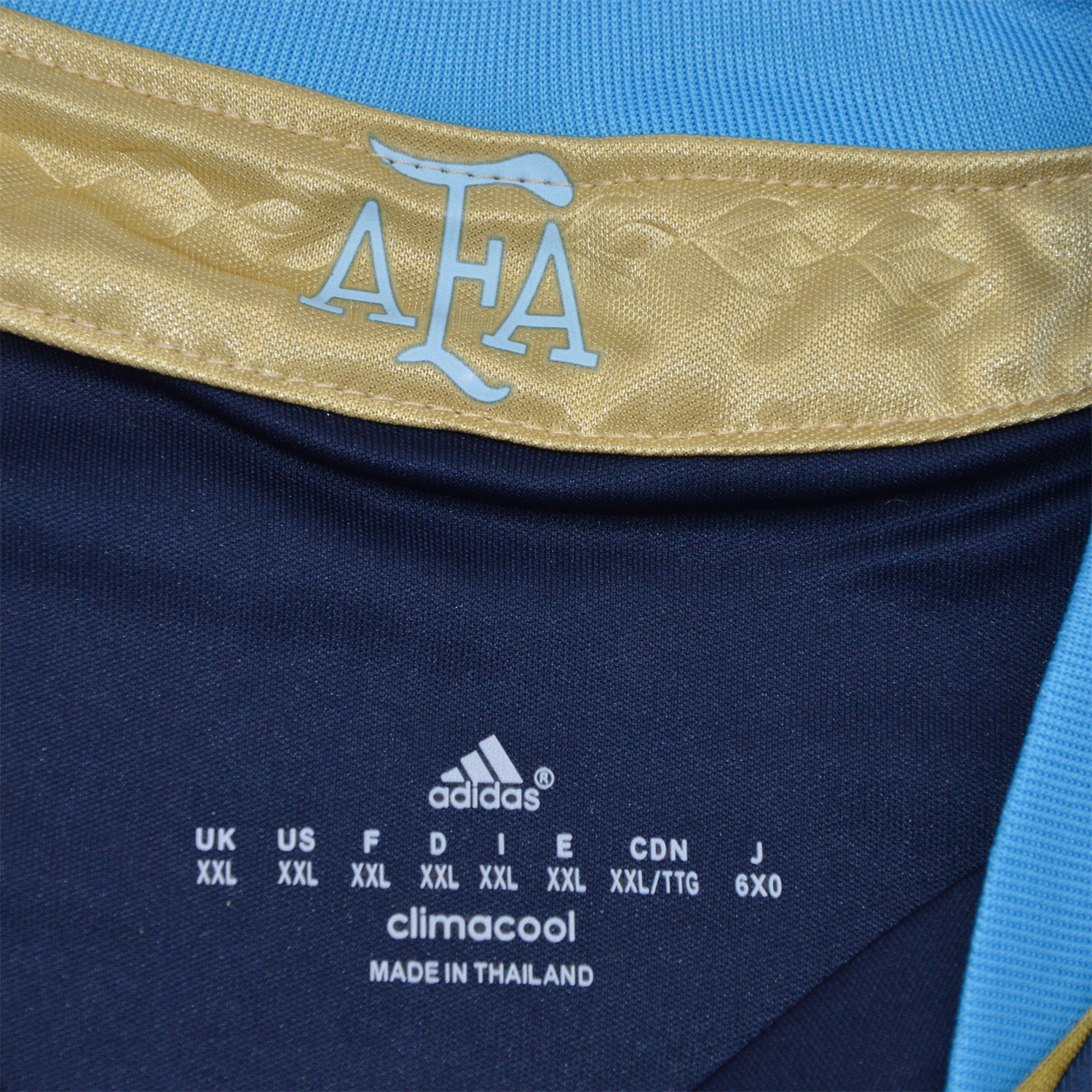 TKH-turbokithub-Retro Argentina 2011-13 Away Jersey
