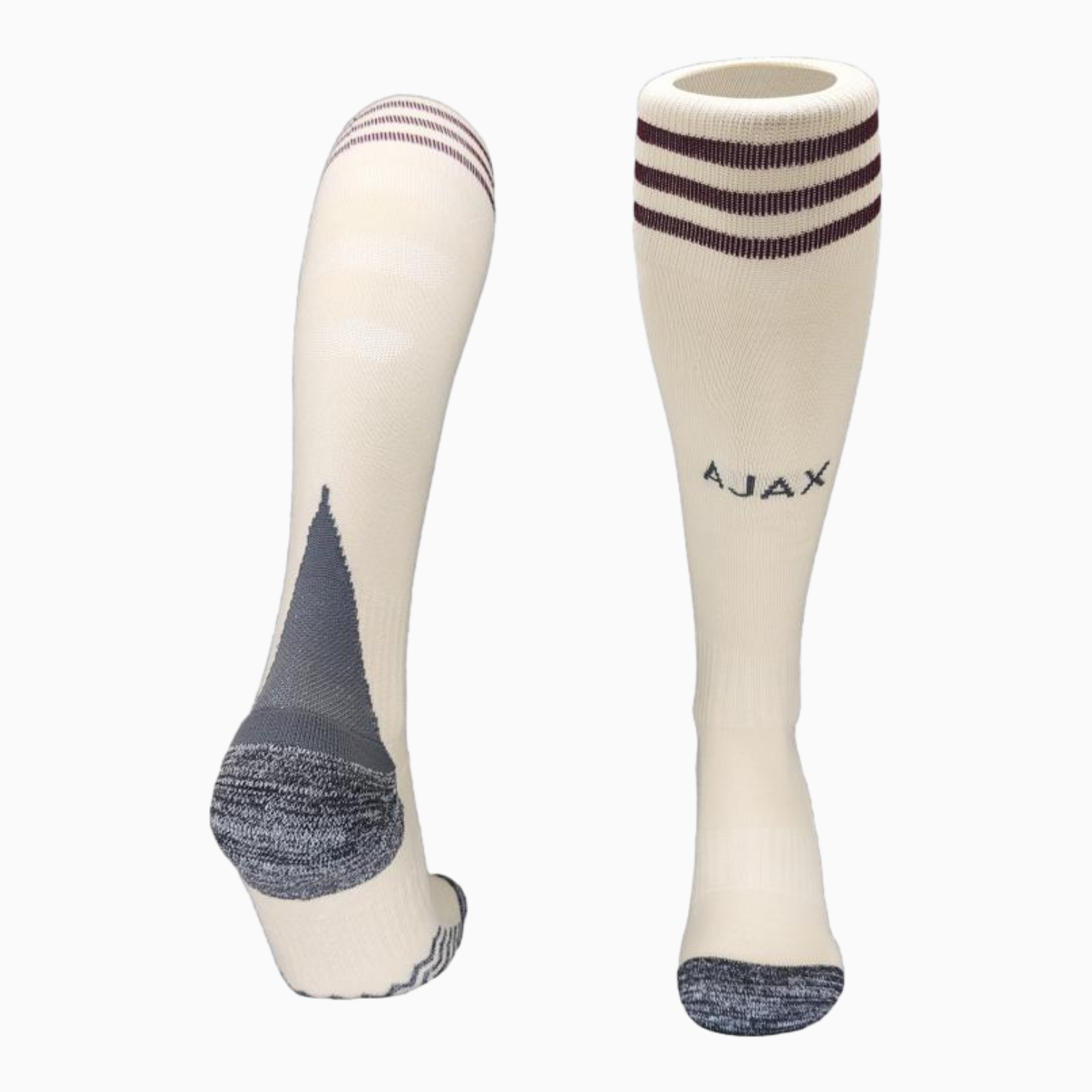 TKH-turbokithub-Ajax 25-26 Third Socks - Off White