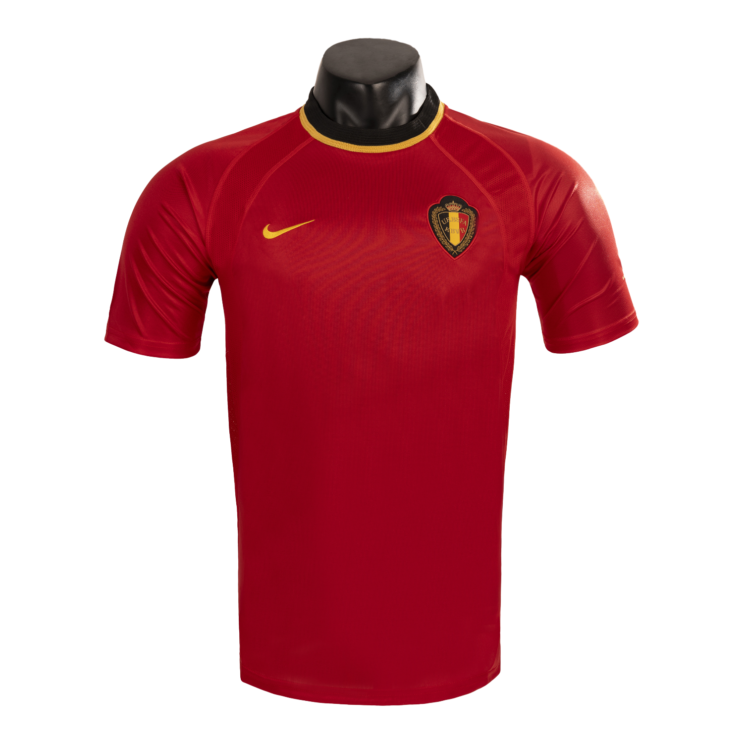 TKH-turbokithub-Retro Belgium 2000 Home Red Jersey