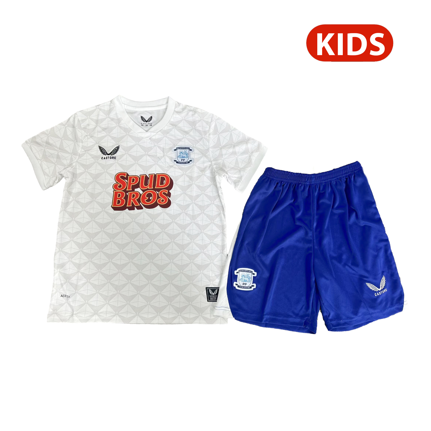 TKH-turbokithub-Preston North End 25-26 Home Kids Kit