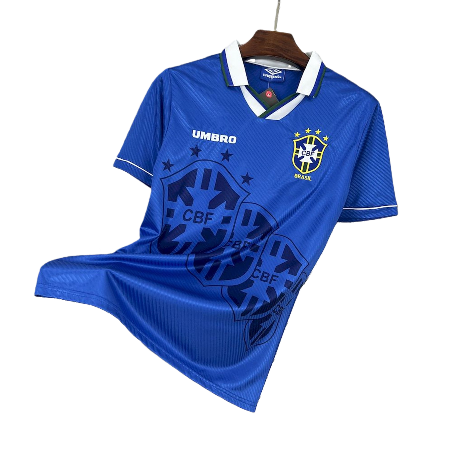 TKH-turbokithub-Retro Brazil 1994-96 Away Jersey