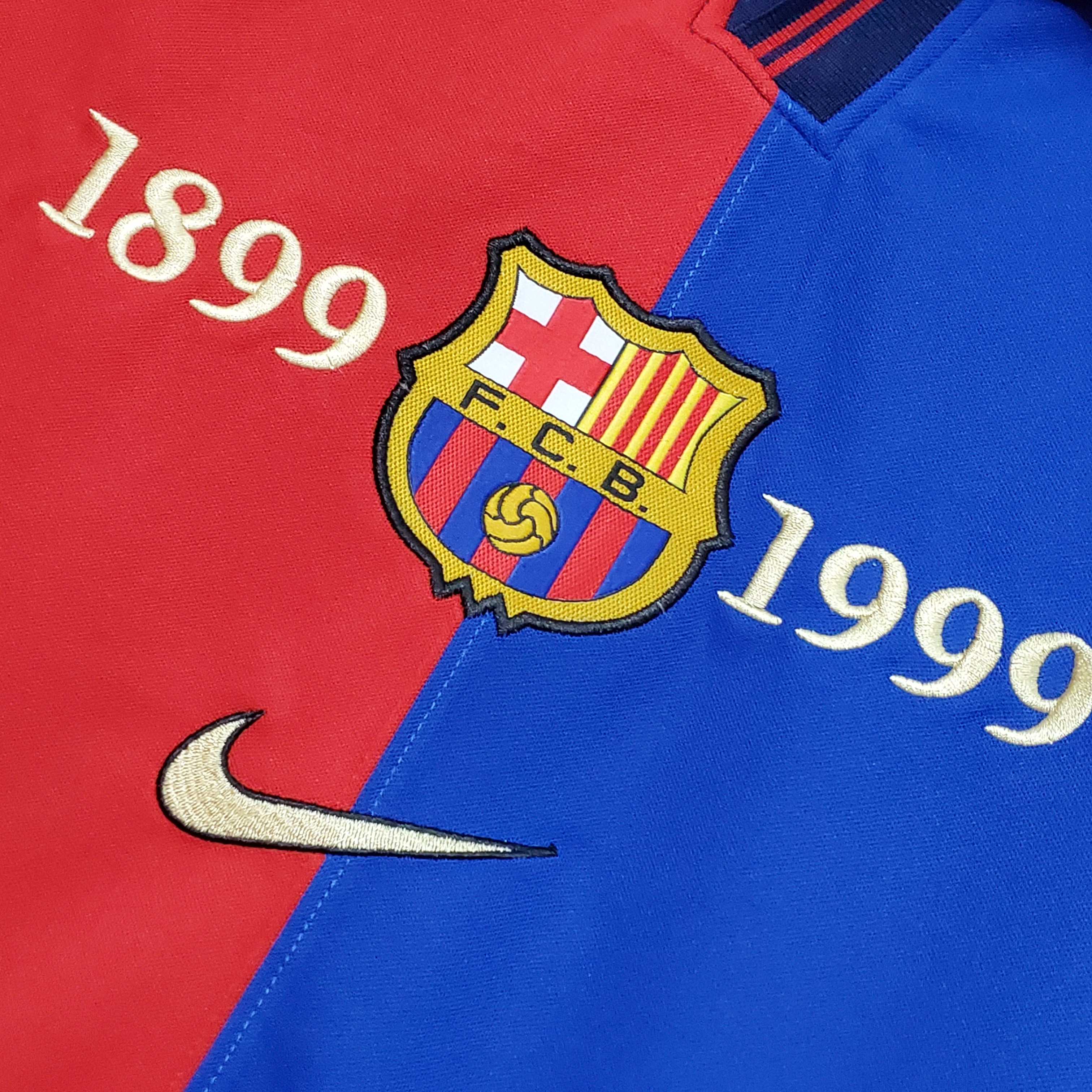 TKH-turbokithub-Retro Barcelona 99-00 Home Stadium Jersey