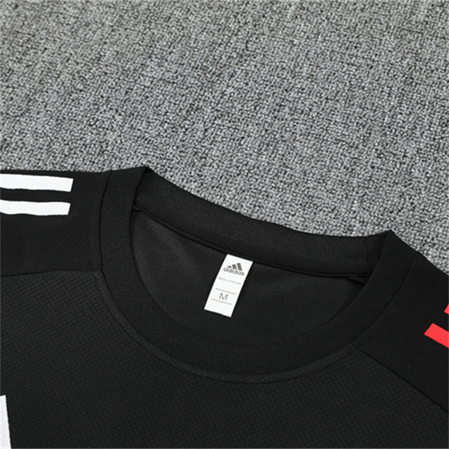 TKH-turbokithub-Ajax 25-26 Short-Sleeve Training Set - Black Top and Black Shorts