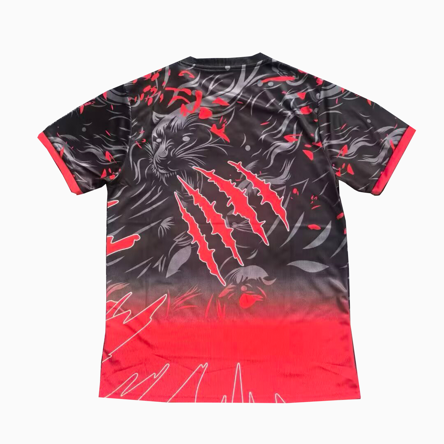 TKH-turbokithub-Brazil 25-26 Leopard Red And Black Jersey - Fans Version