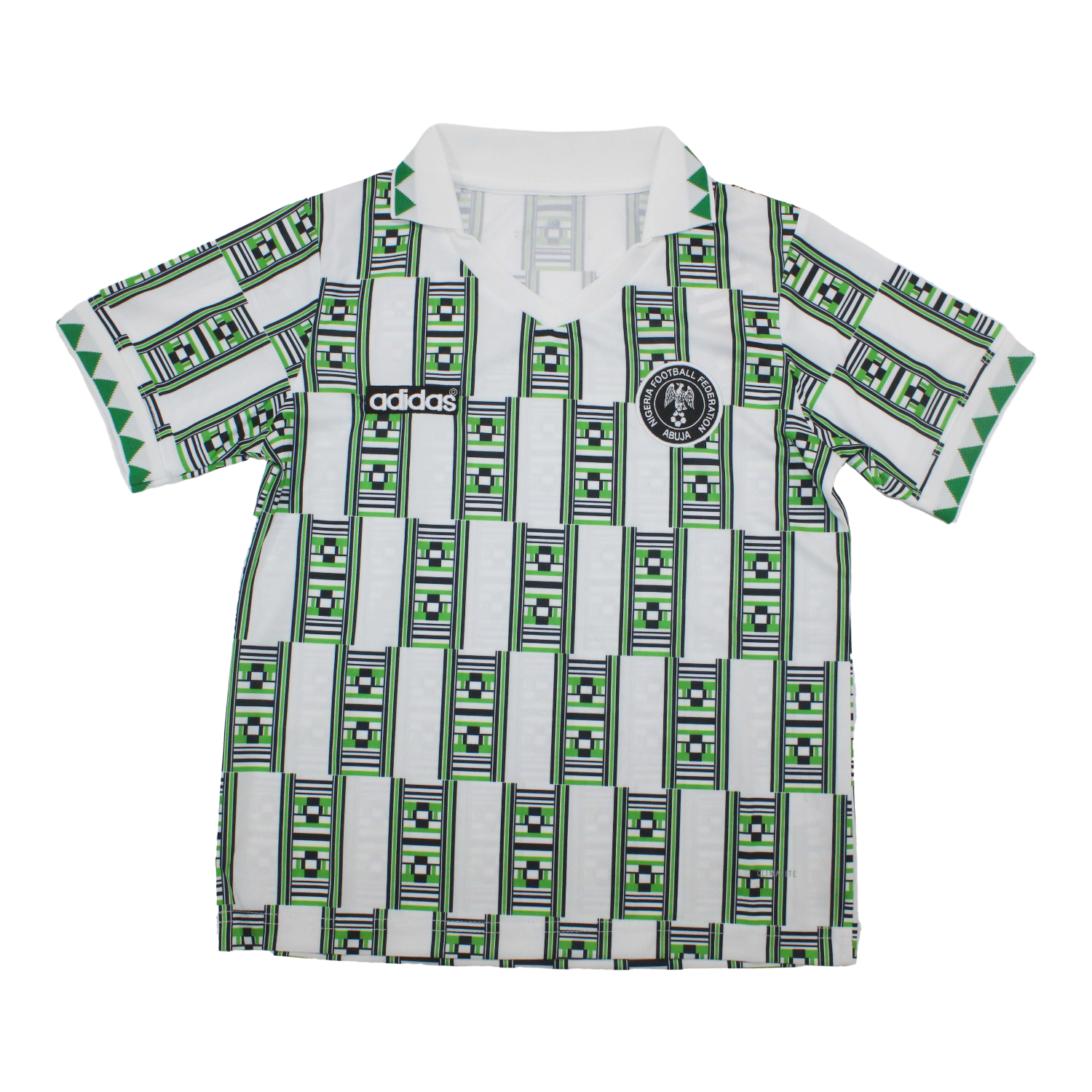 TKH-turbokithub-Retro Nigeria 1994 Away Kids Kit