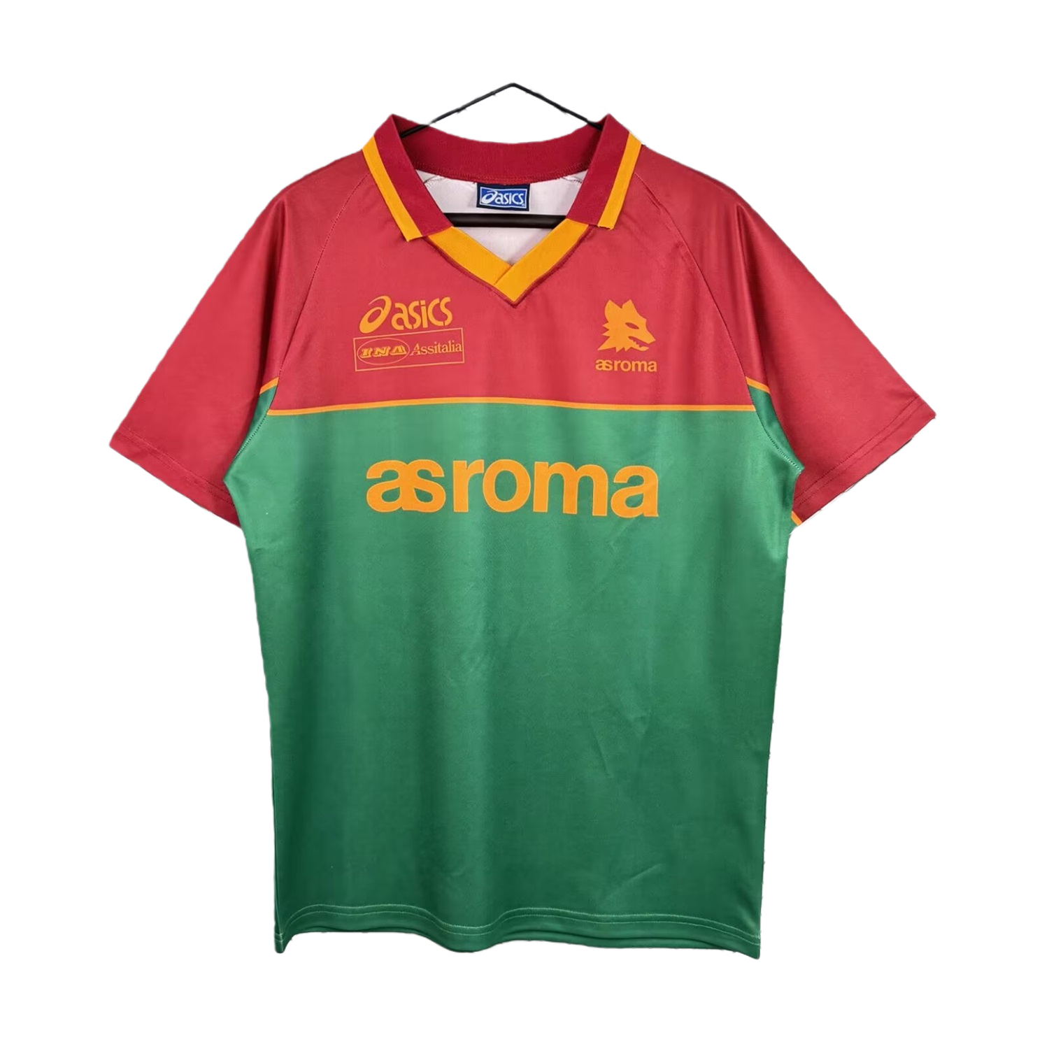 TKH-turbokithub-Retro Roma 1995-96 Pre-Match Training Jersey
