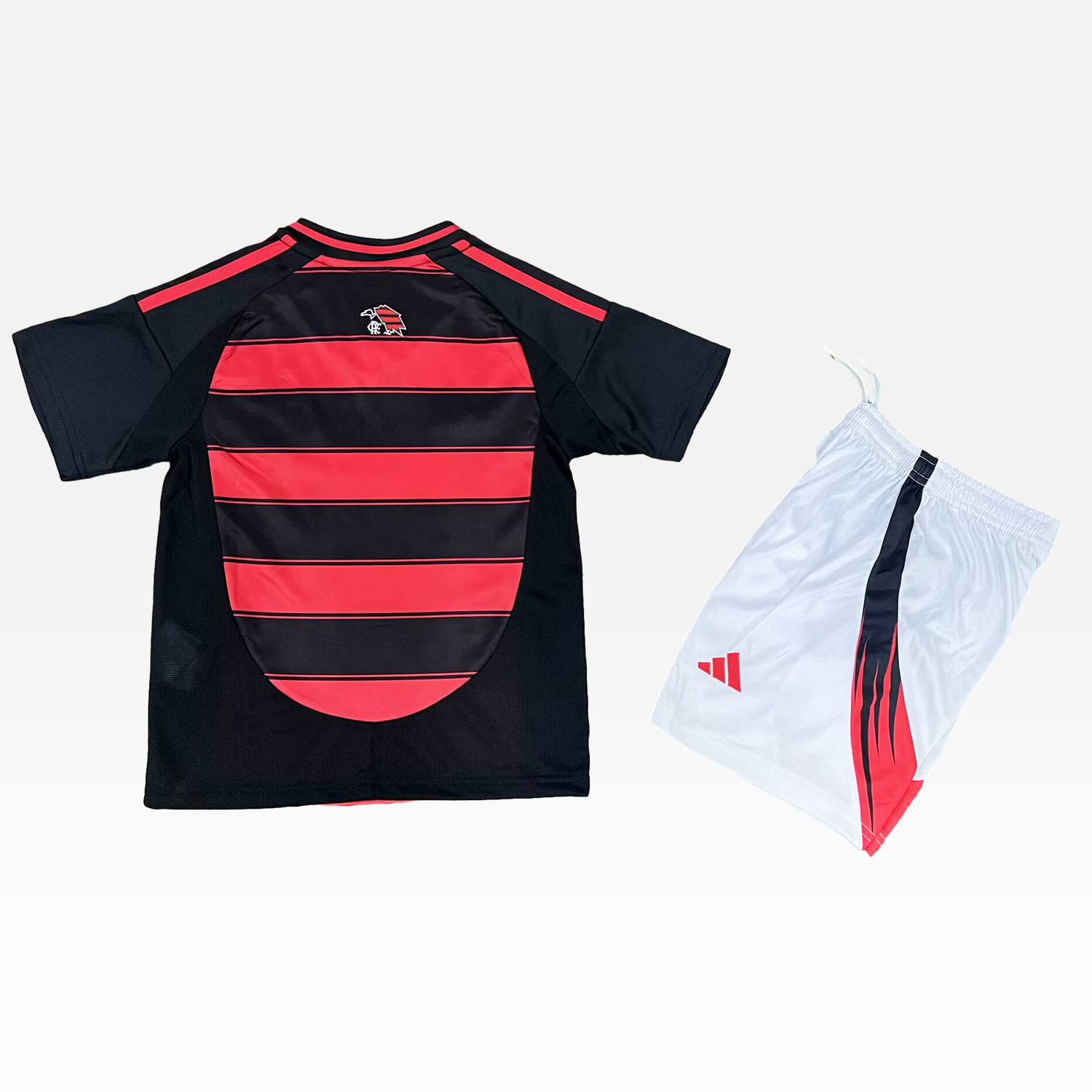 TKH-turbokithub-Flamengo 25-26 Home Unsponsored Kids Kit
