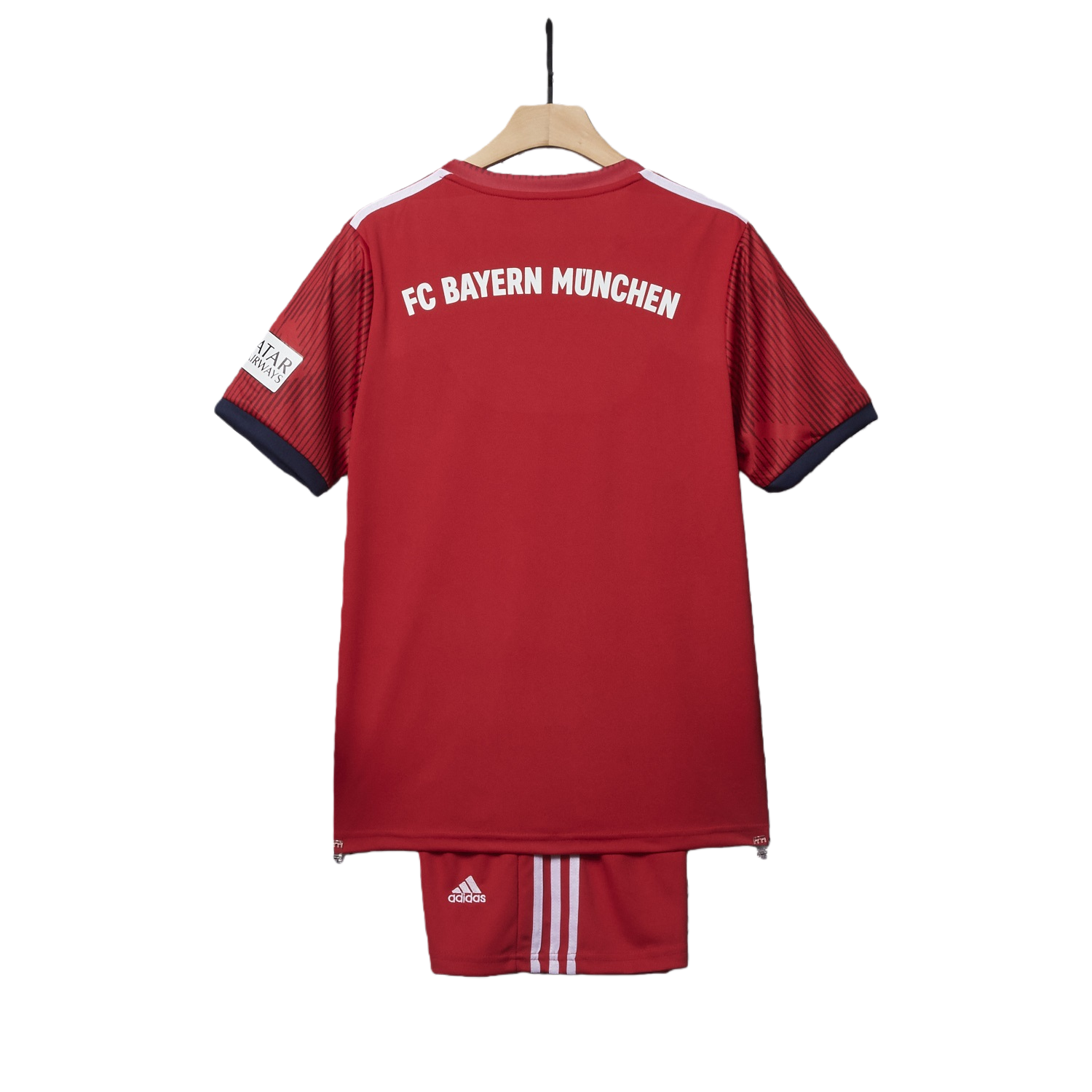 TKH-turbokithub-Retro Bayern Munich 2018-19 Home Men's Adult Jersey Set - Fans Version