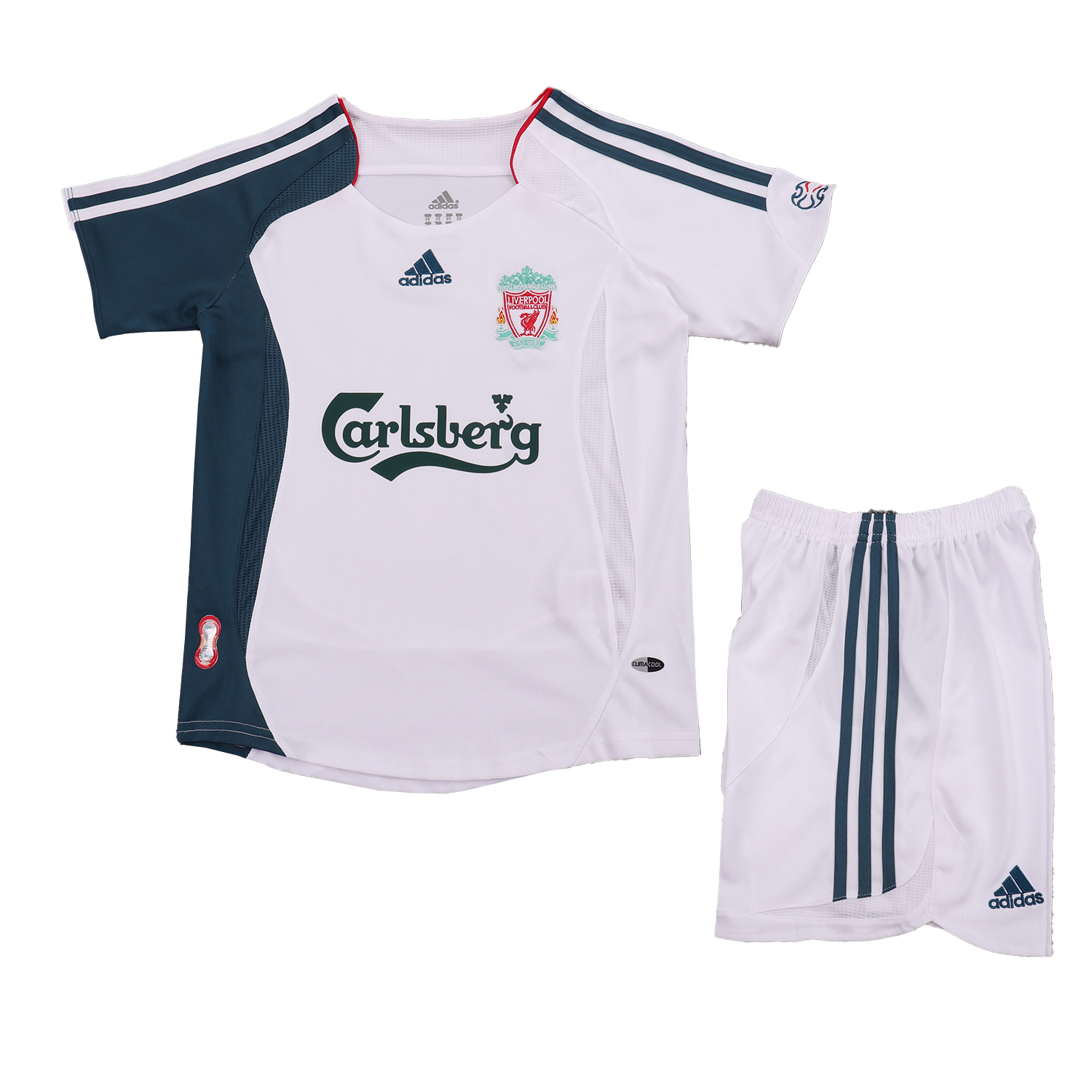 TKH-turbokithub-Retro Liver.pool 2006-08 Away Kids Kit