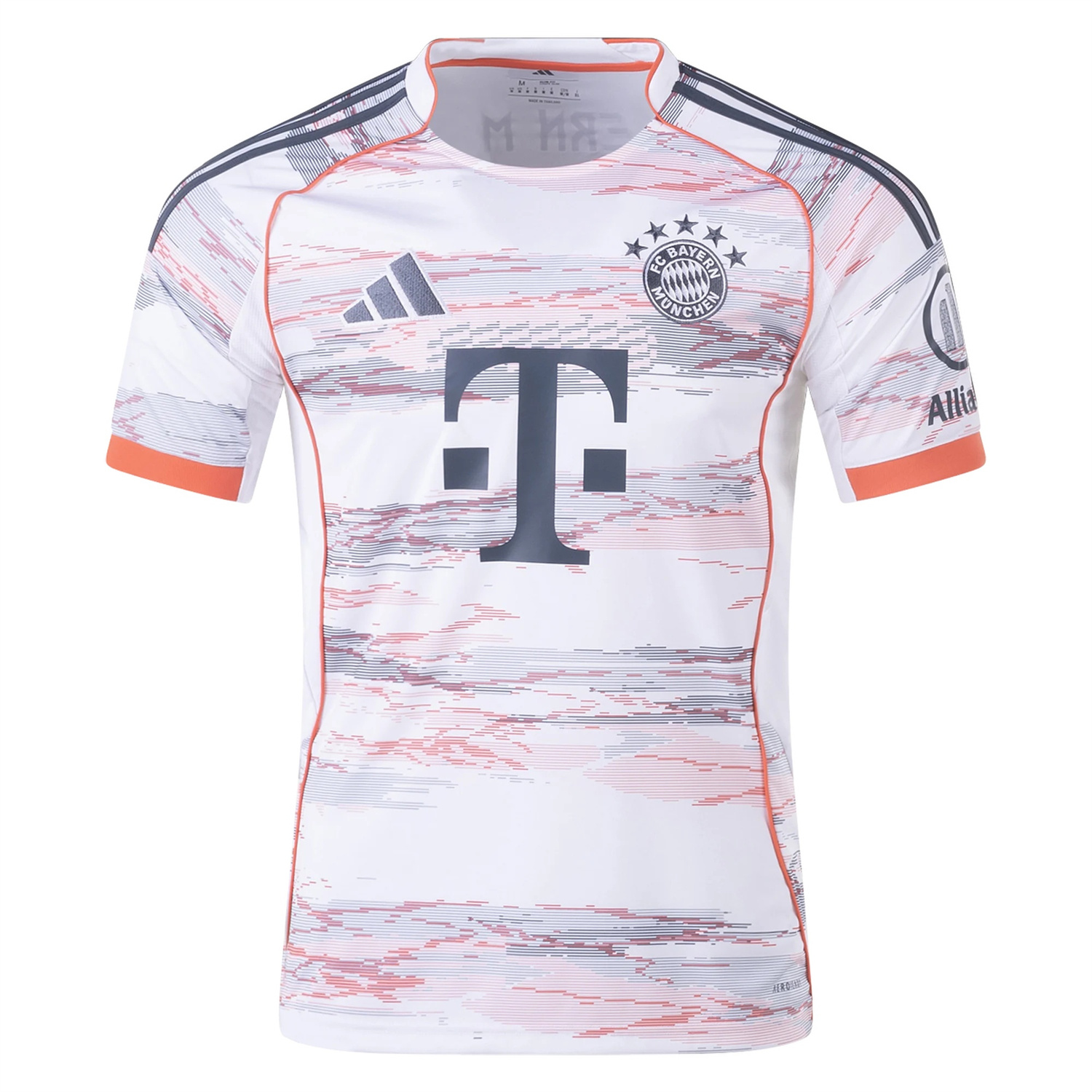 TKH-turbokithub-Bayern Munich 25-26 Away White Jersey - Fans Version