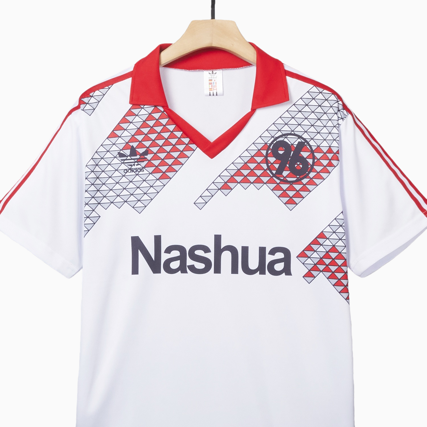 TKH-turbokithub-Retro Hannover 96 1988-91 White Commemorative Jersey