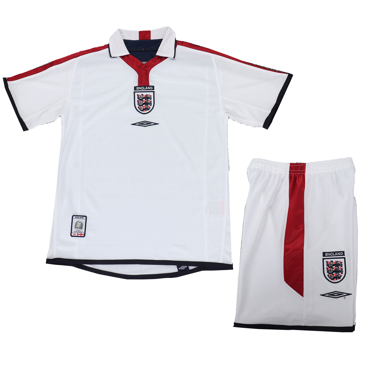 TKH-turbokithub-Retro England 2004 Home Kids Kit