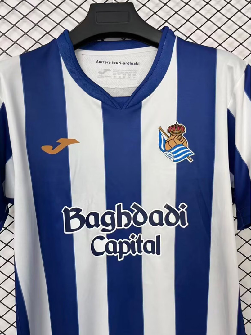 TKH-turbokithub-Real Sociedad 26-27 Home Jersey - Fans Version