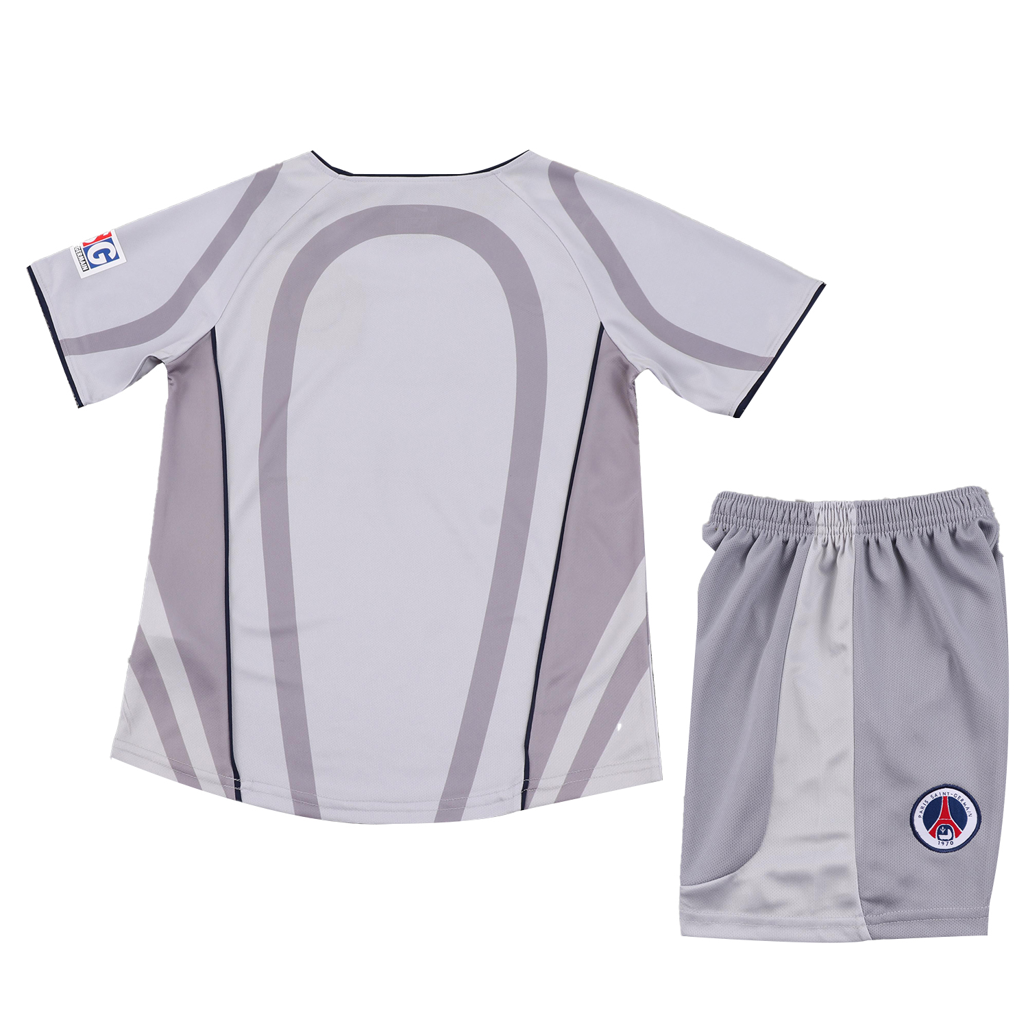 TKH-turbokithub-Retro Paris Saint-Germain PSG 2001-02 Away Kids Kit