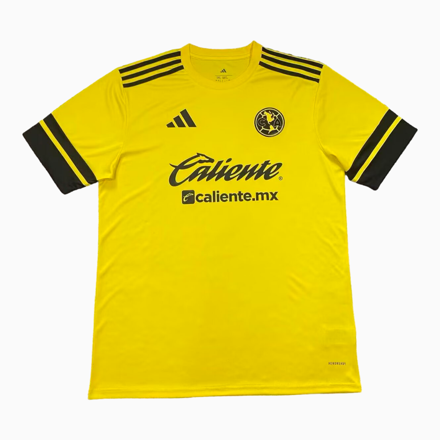 TKH-turbokithub-Club América 25-26 Pre-Match Training Yellow Jersey - Fans Version