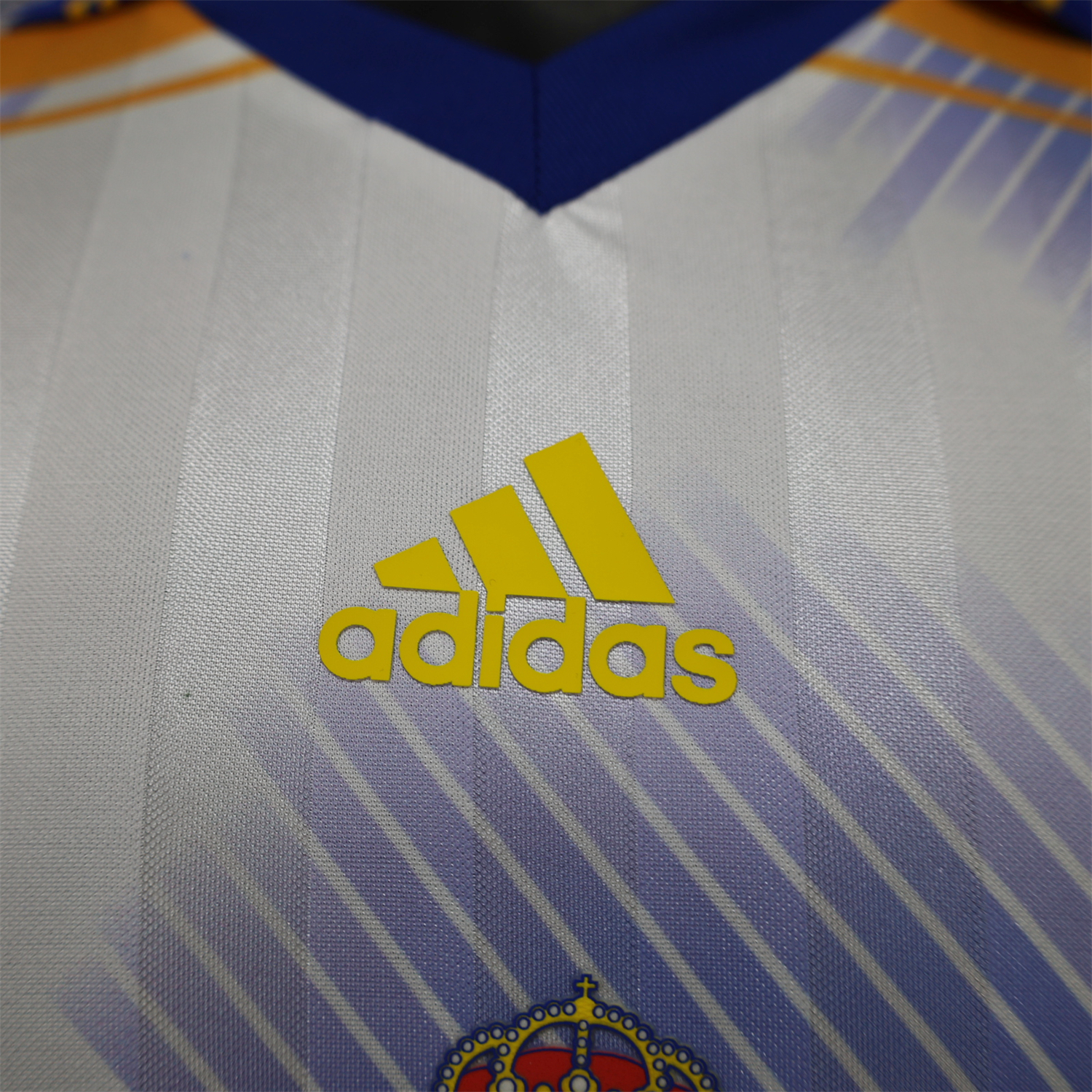 TKH-turbokithub-Real Madrid 26-27 Retro Style White-Purple Gradient Jersey - Player Version