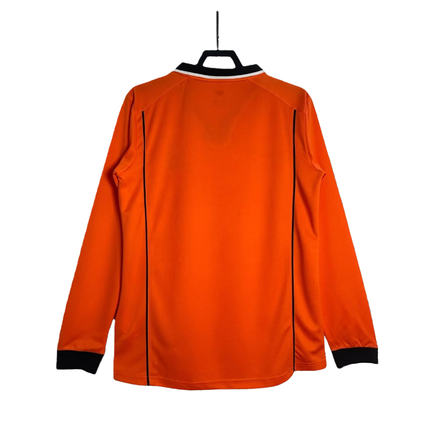 TKH-turbokithub-Retro Netherlands 1998 Home Long Sleeves Jersey