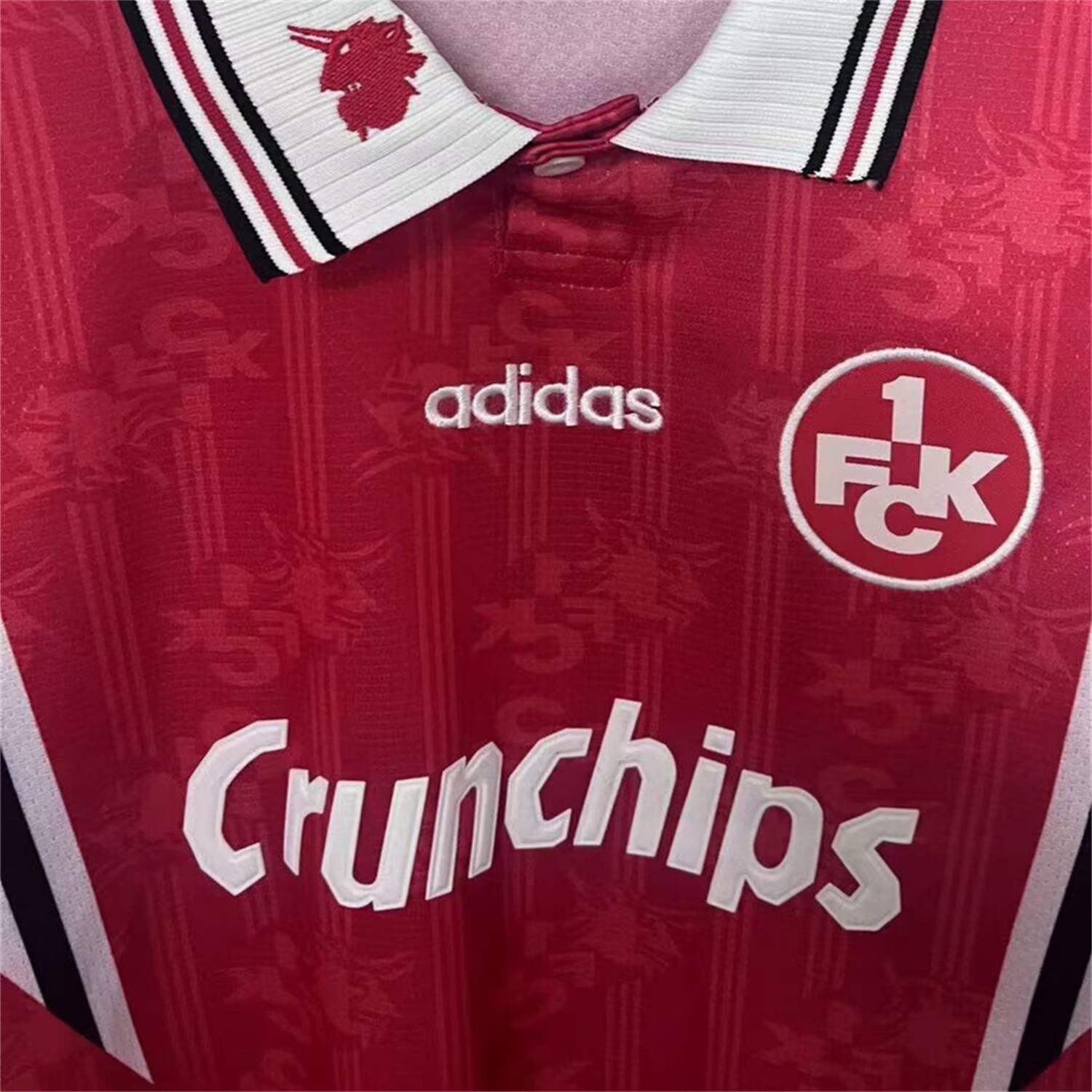 TKH-turbokithub-Retro Kaiserslautern 1997-98 Home Jersey - Fans Version