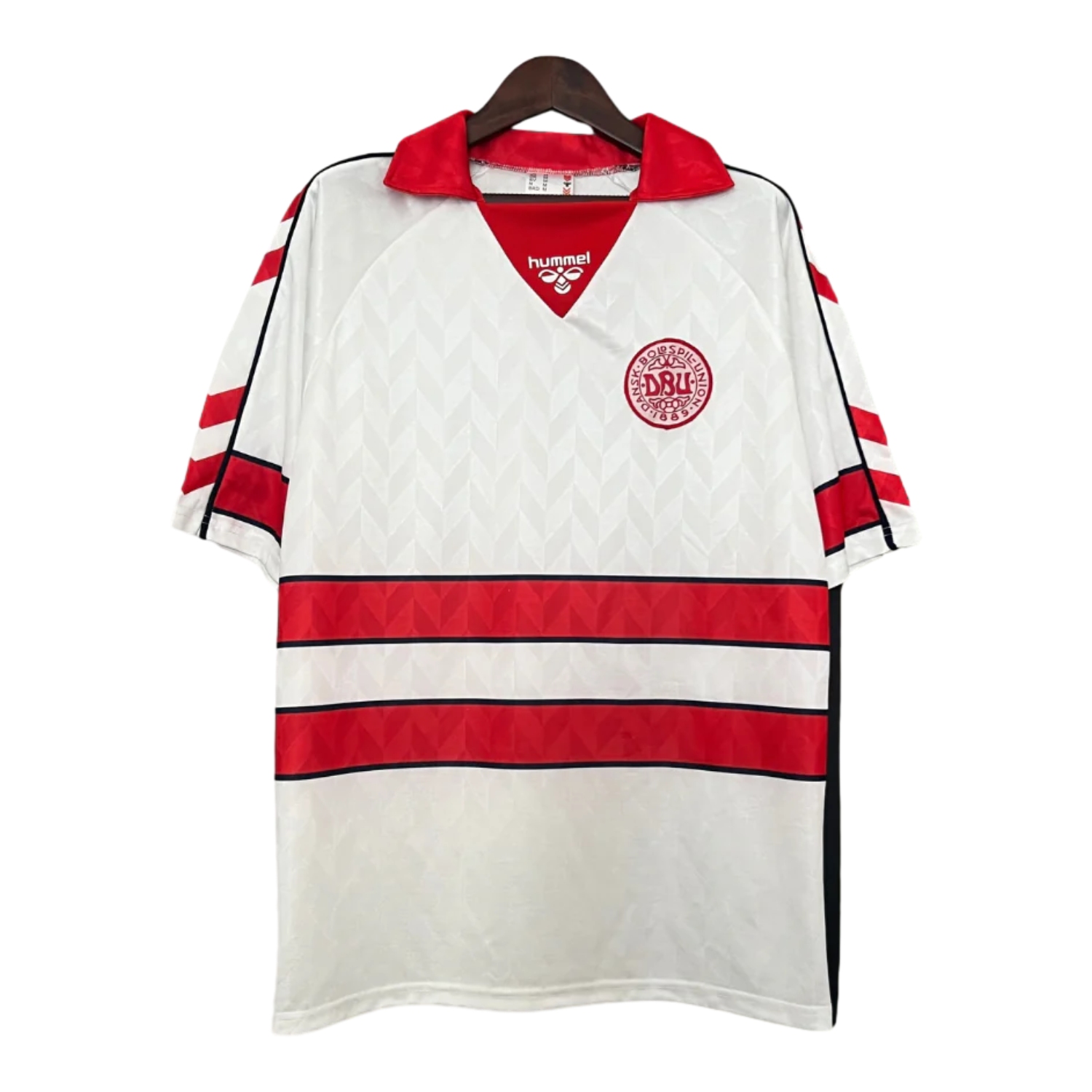 TKH-turbokithub-Retro Denmark 1988 Away Jersey - Fans Version