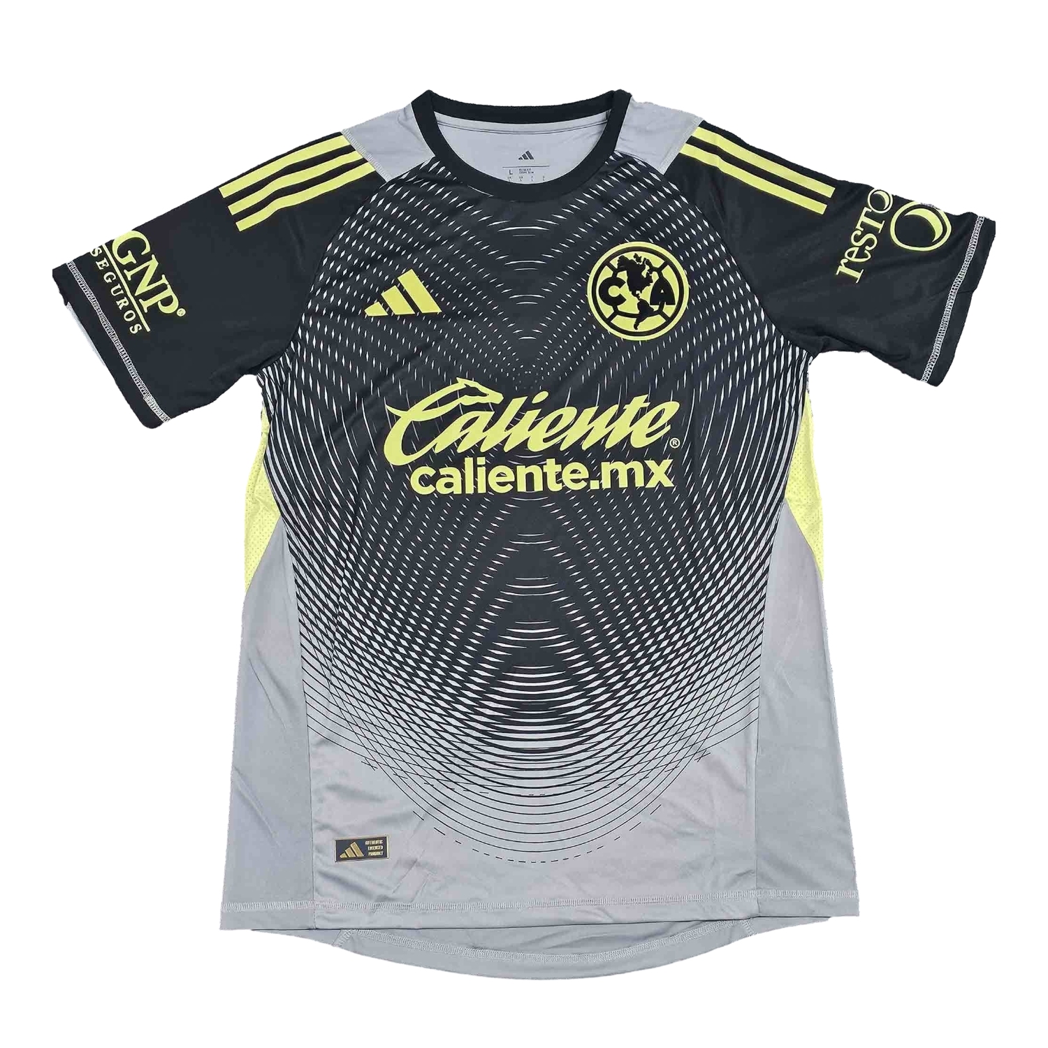 TKH-turbokithub-Club América 25-26 Goalkeeper Black Jersey - Fans Version