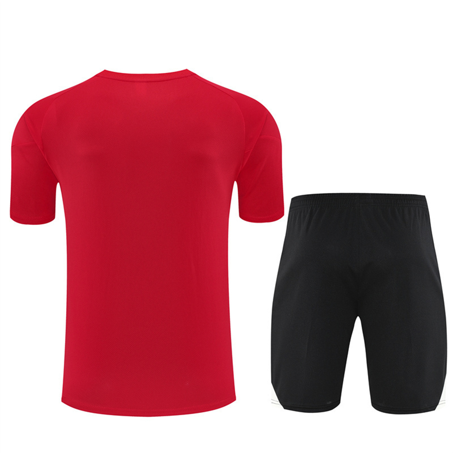 TKH-turbokithub-Liver.pool 25-26 Short-Sleeve Training Set - Red Top & Black Shorts