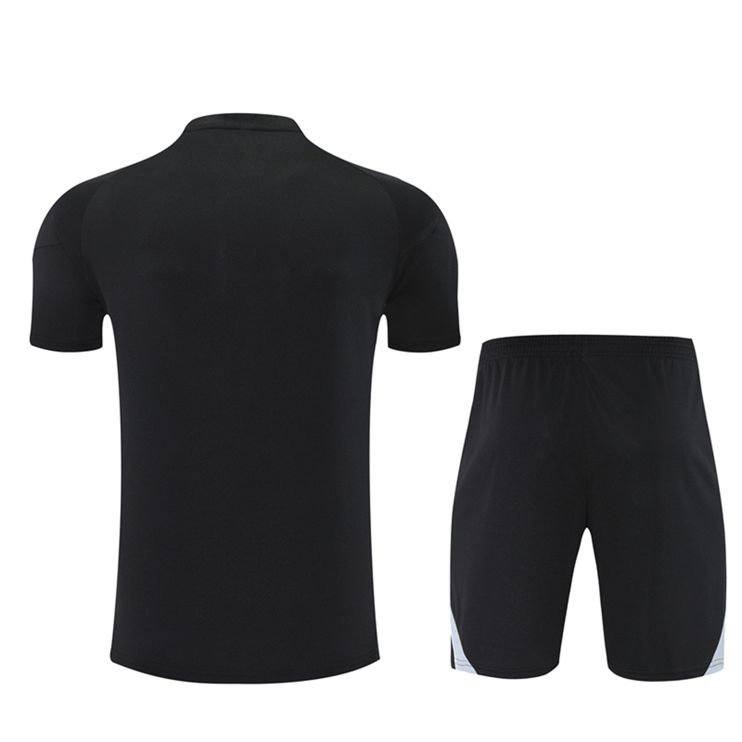 TKH-turbokithub-Argentina 25-26 Kids Pre-Match Short-Sleeve Training Set - Black Top & Shorts
