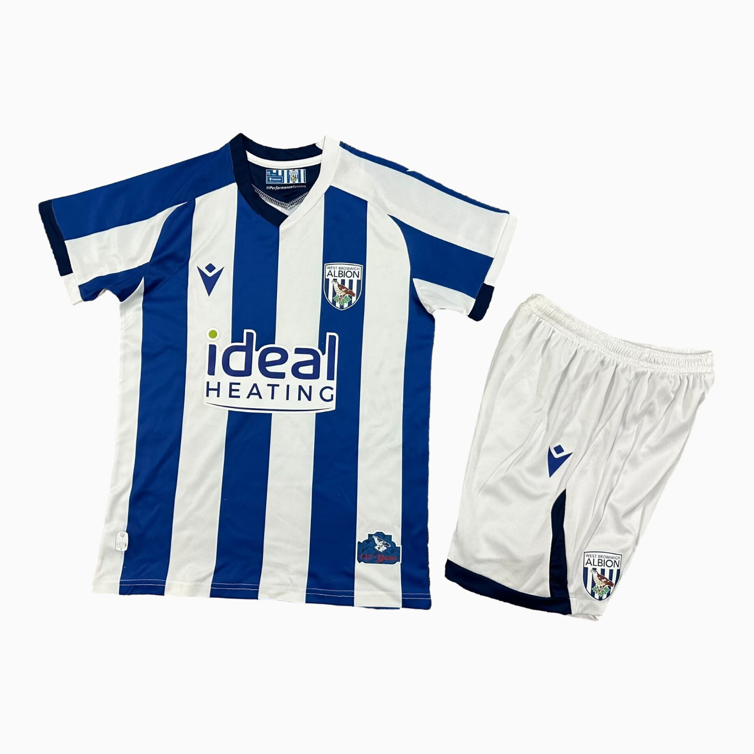 TKH-turbokithub-West Bromwich Albion Home Away Kids Kit