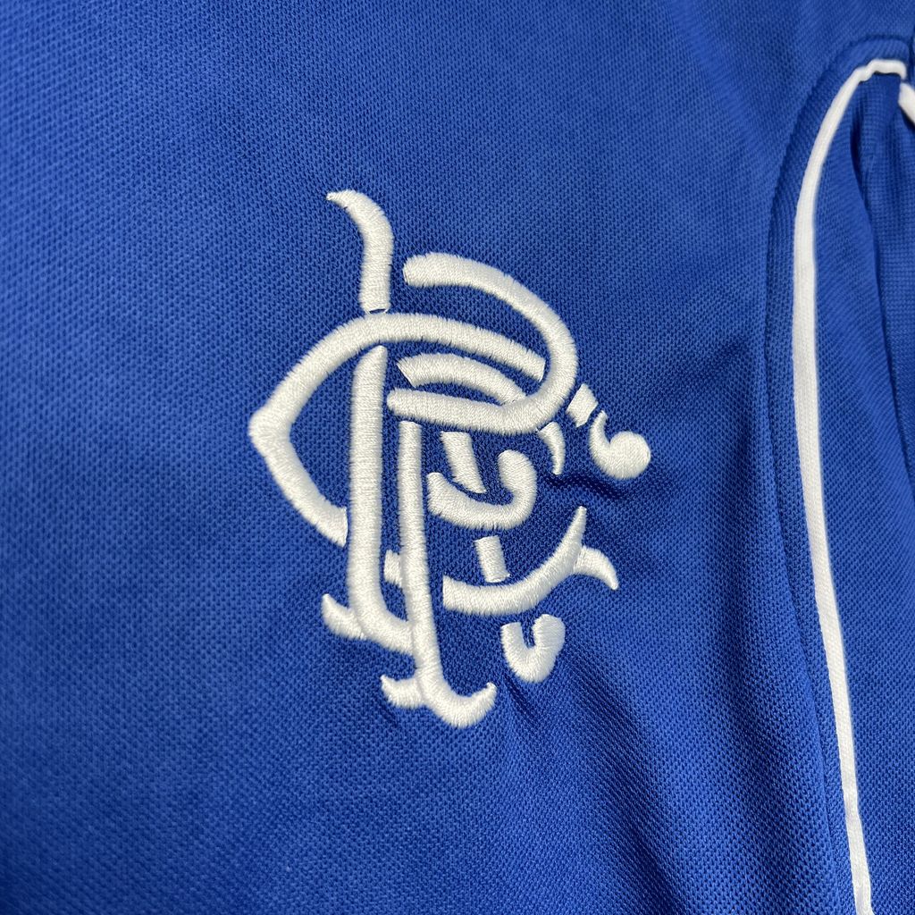 TKH-turbokithub-Retro Glasgow Rangers 1999-01 Home Stadium Jersey