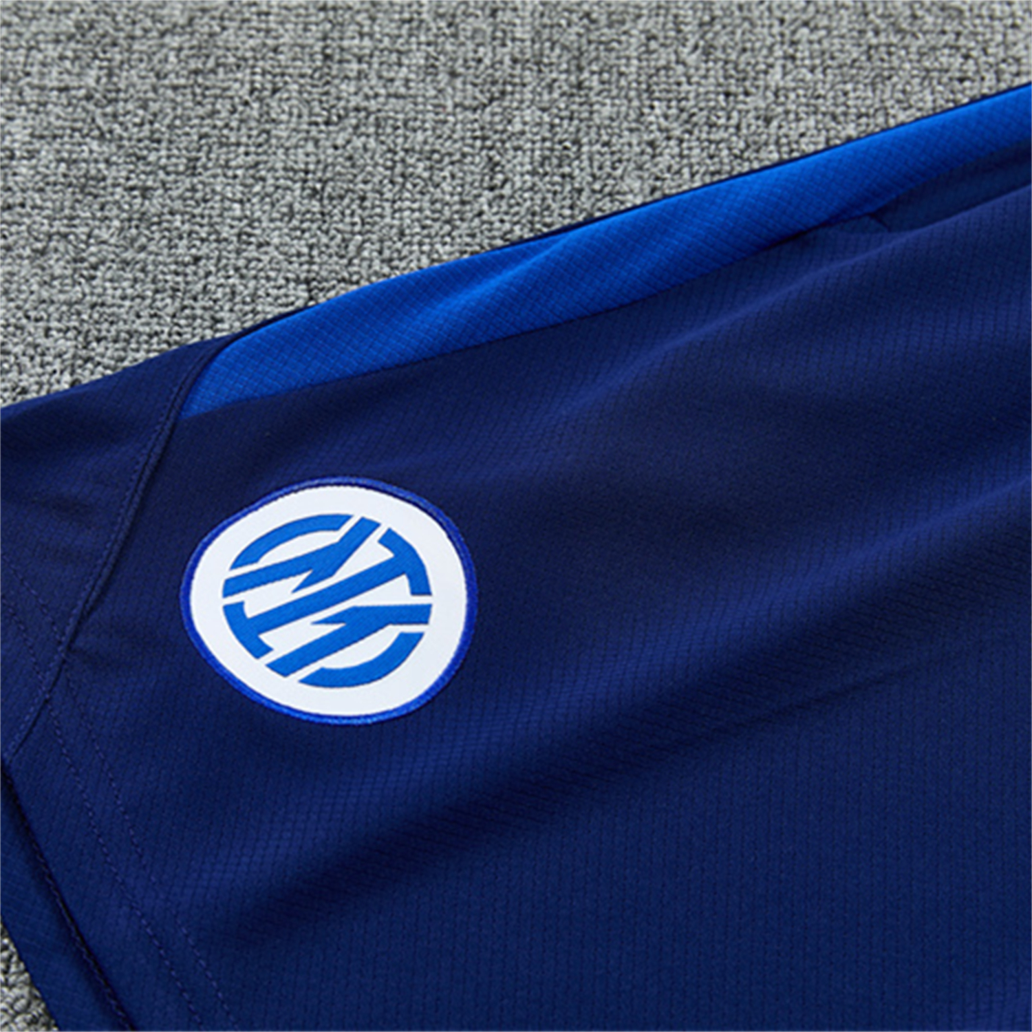 TKH-turbokithub-Inter Milan 26-27 Short-Sleeve Training Set - Ocean Blue Top & Deep Blue Shorts