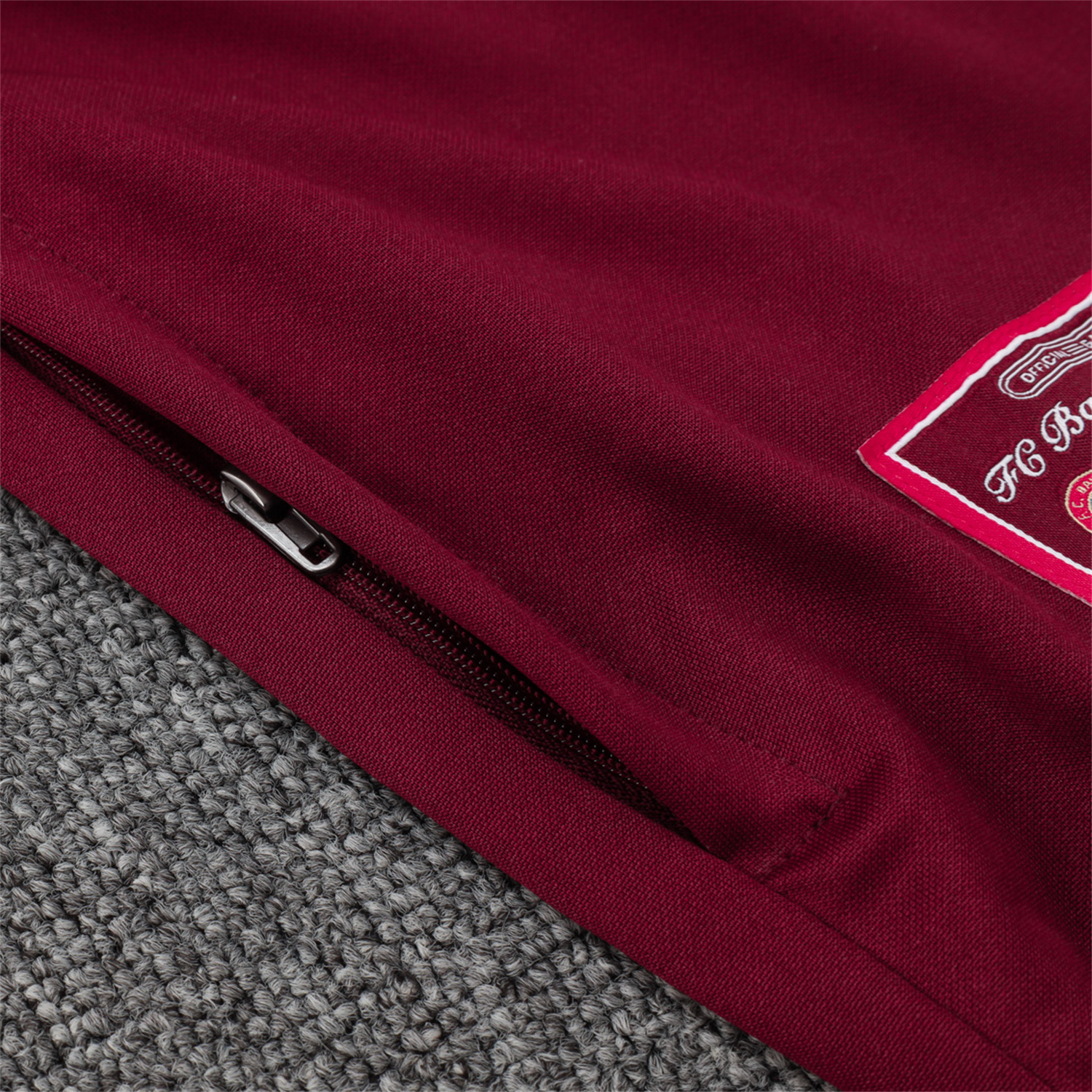 TKH-turbokithub-Bayern Munich 25-26 Originals Terrace Icon Jacket Training Tracksuit - Deep Red