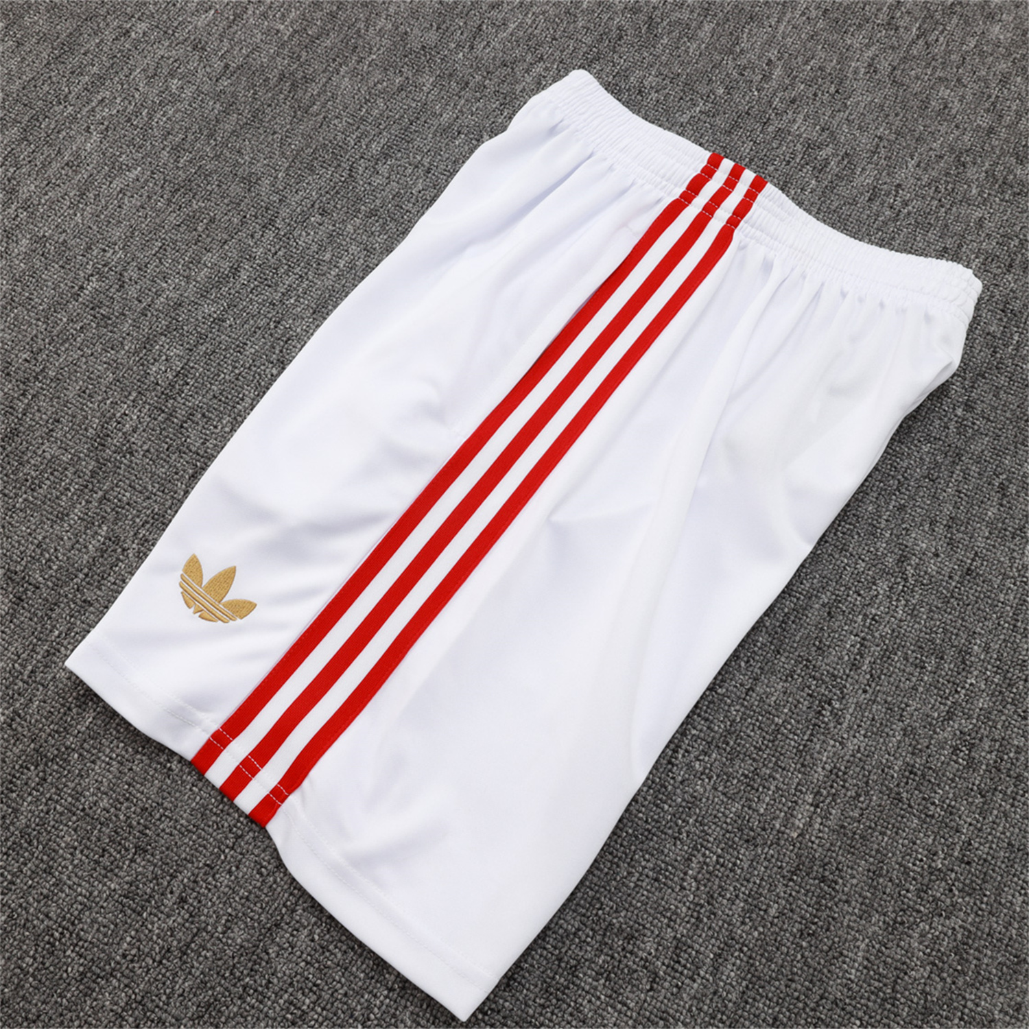 TKH-turbokithub-Bayern Munich 2025 125th Anniversary Vest Training Set - White Top and Shorts
