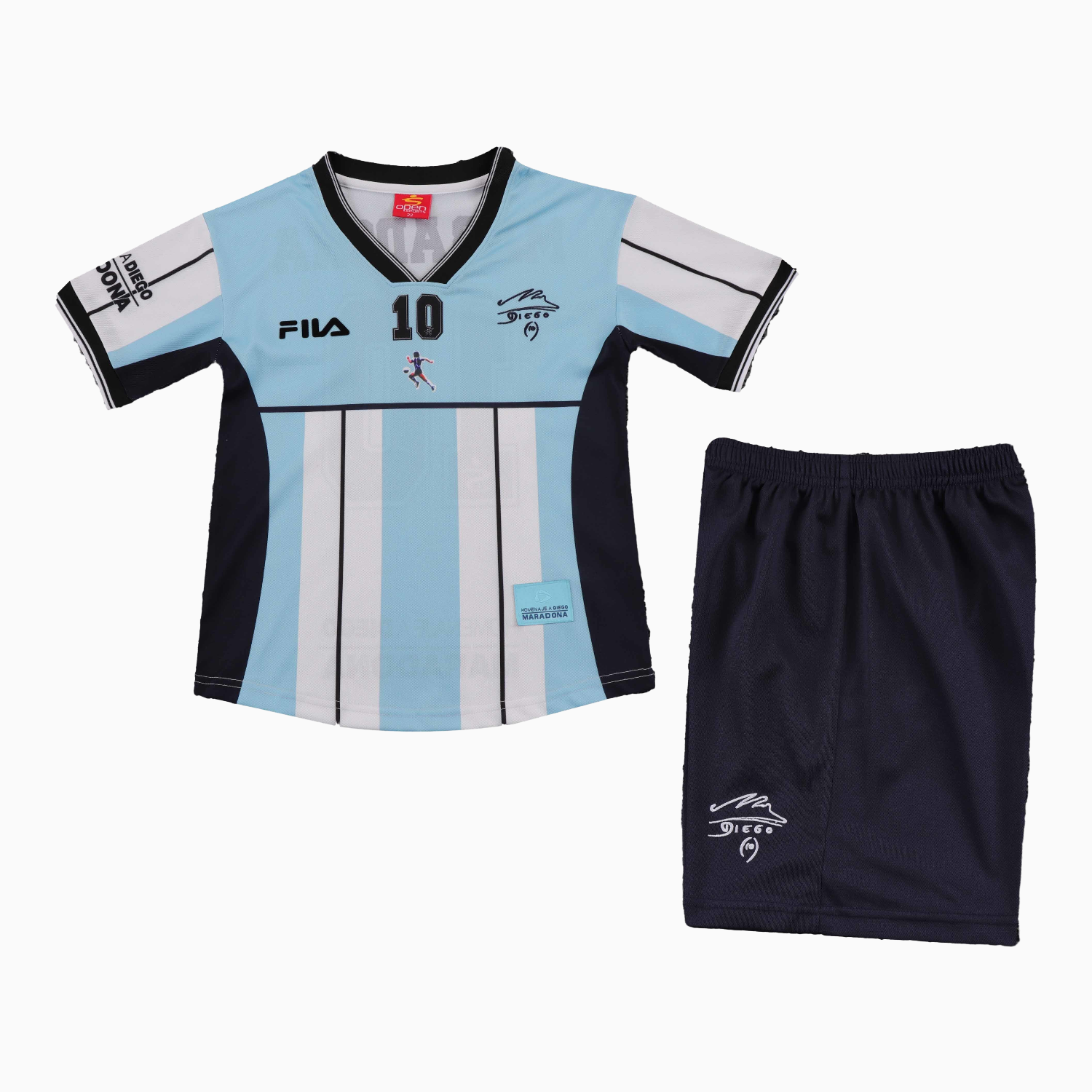 TKH-turbokithub-Retro Argentina 2001 Maradona Special Kids Kit