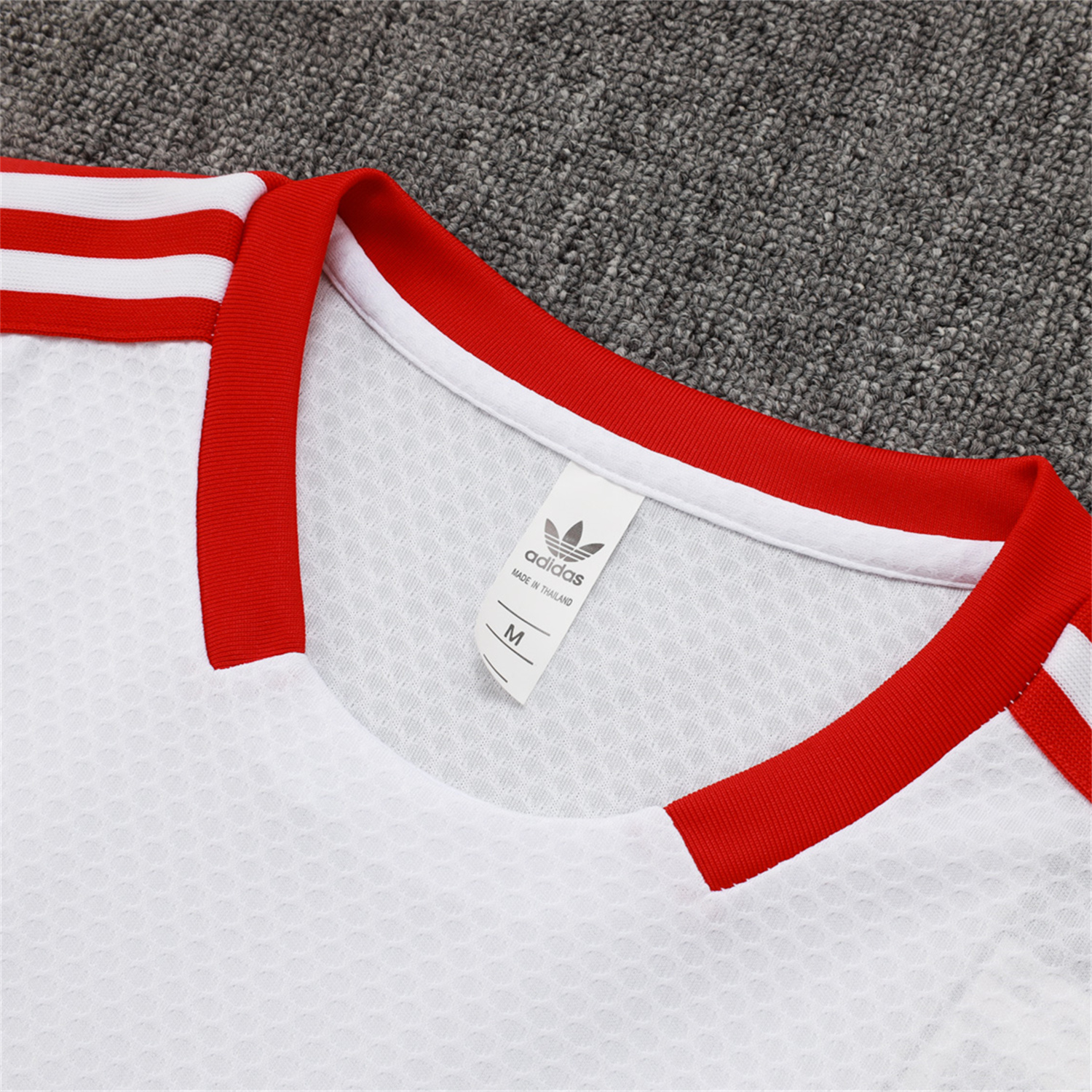 TKH-turbokithub-Bayern Munich 2025 125th Anniversary Short-Sleeve Training Set - White Top and Shorts