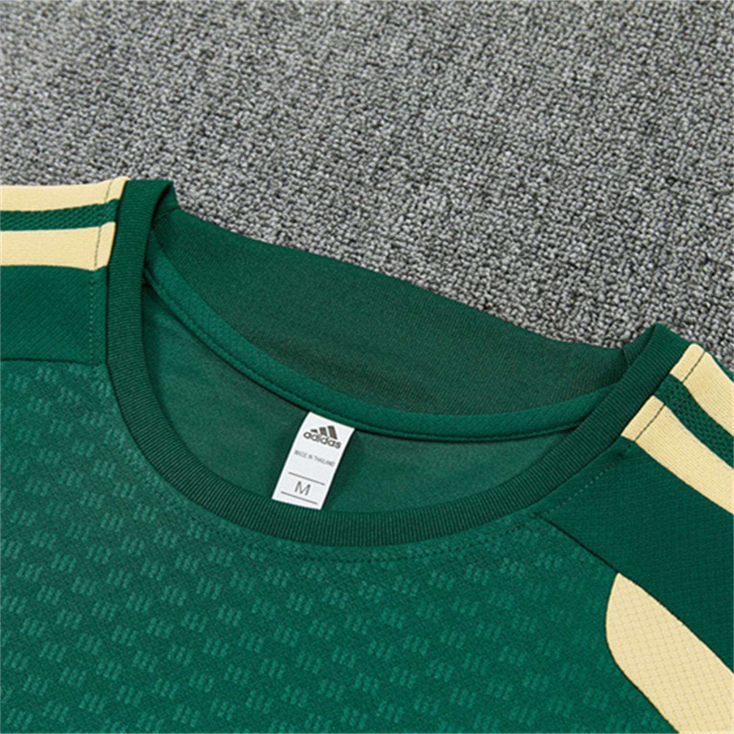 TKH-turbokithub-Real Madrid 26-27 Kids Short-Sleeve Training Set - Green Top & Green Shorts