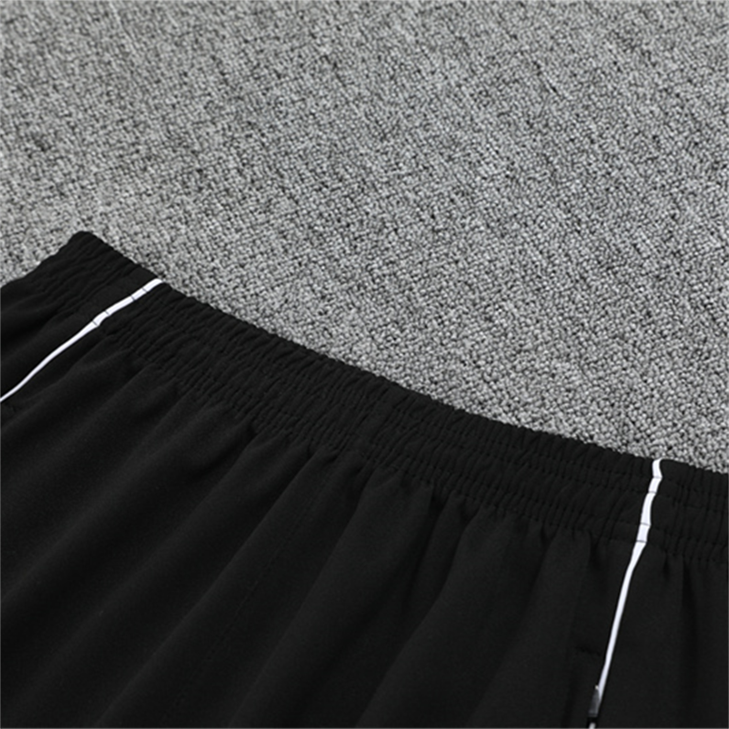 TKH-turbokithub-Germany 25-26 Kids Long Sleeve Training Set - White Top and Black Pants