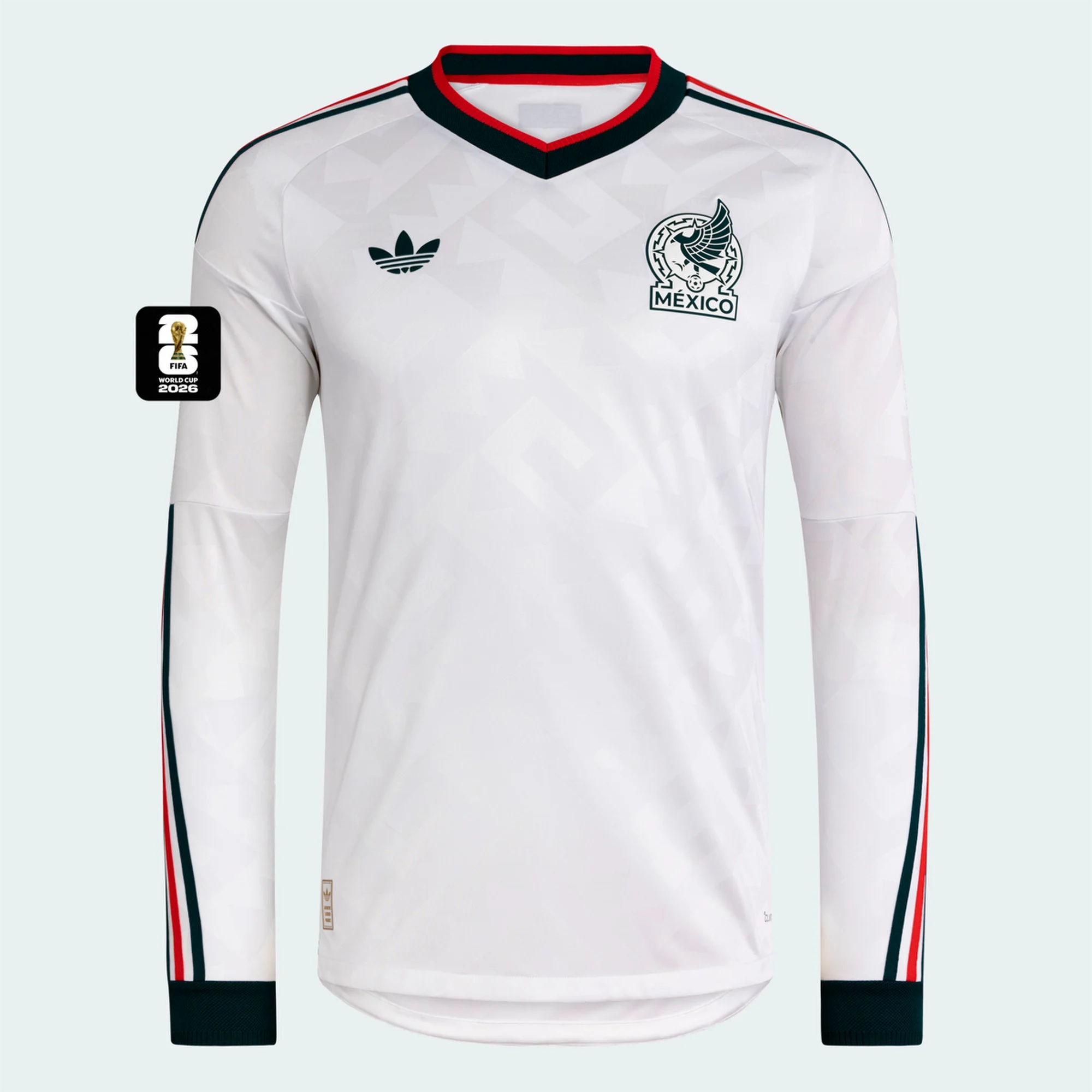 TKH-turbokithub-Mexico 2026 Away Long Sleeves Jersey - Player Version