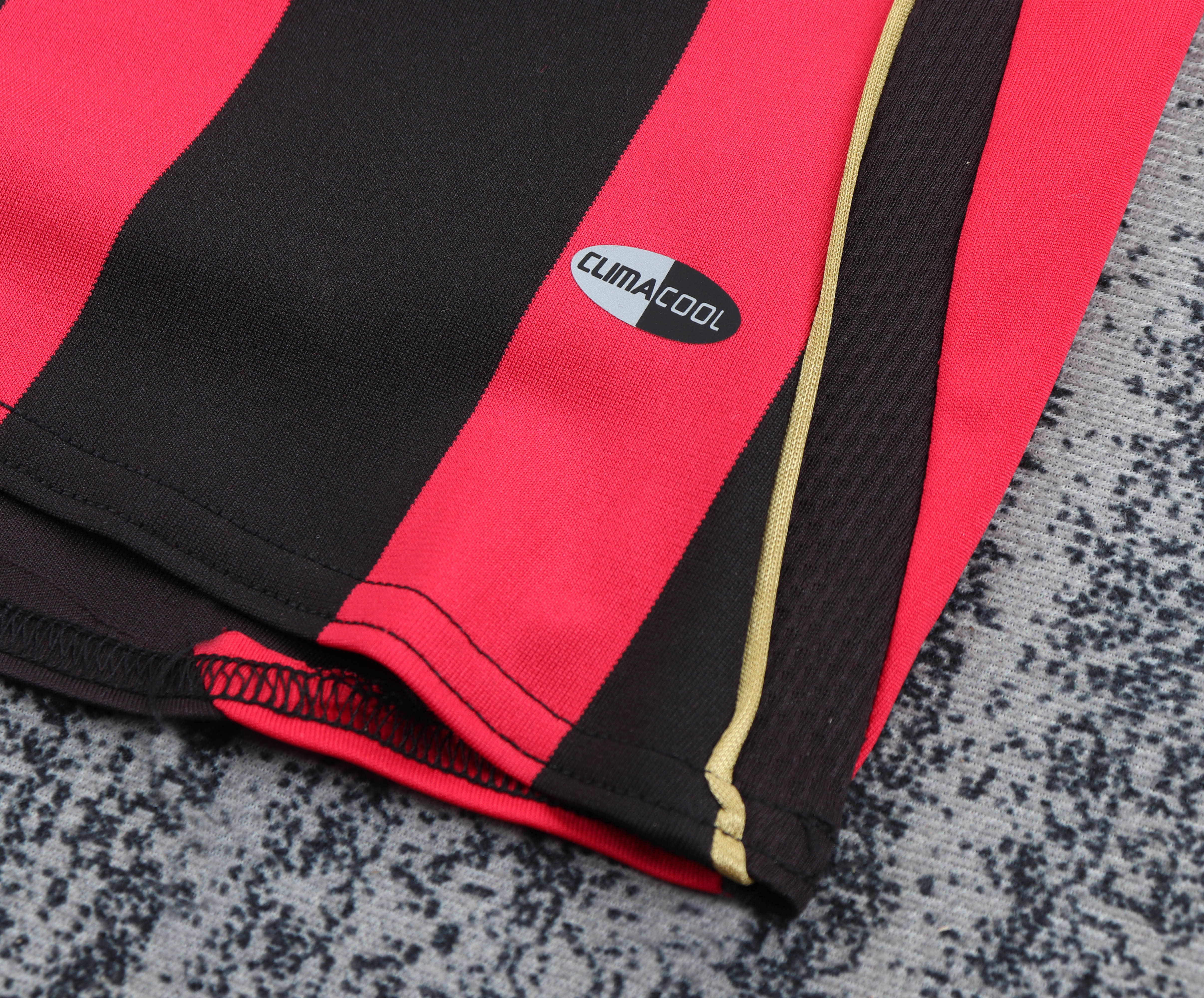 TKH-turbokithub-Retro AC Milan 2006-07 Home Long Sleeves Kids Kit