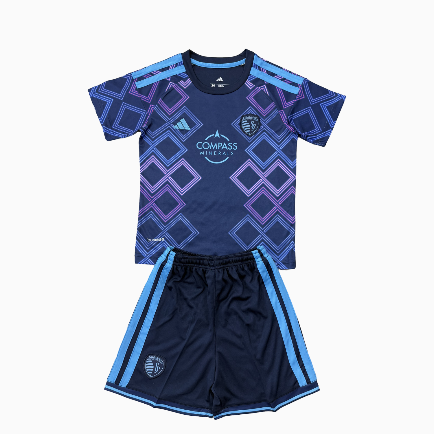 TKH-turbokithub-Sporting Kansas City 26-27 Away Men's Adult Jersey Set - Fans Version